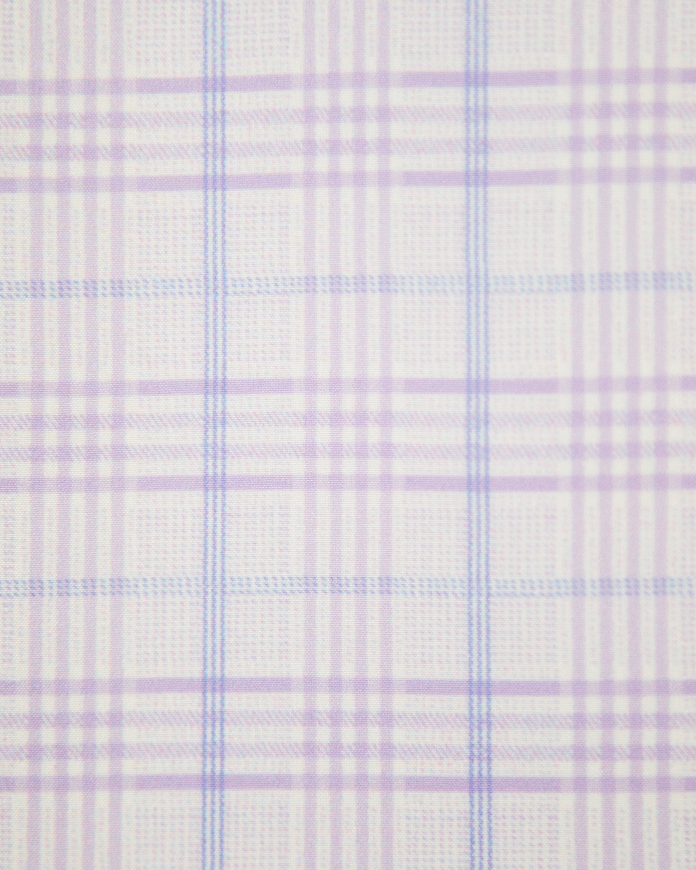 "The Lavender" Light & Dark Purple Plaid