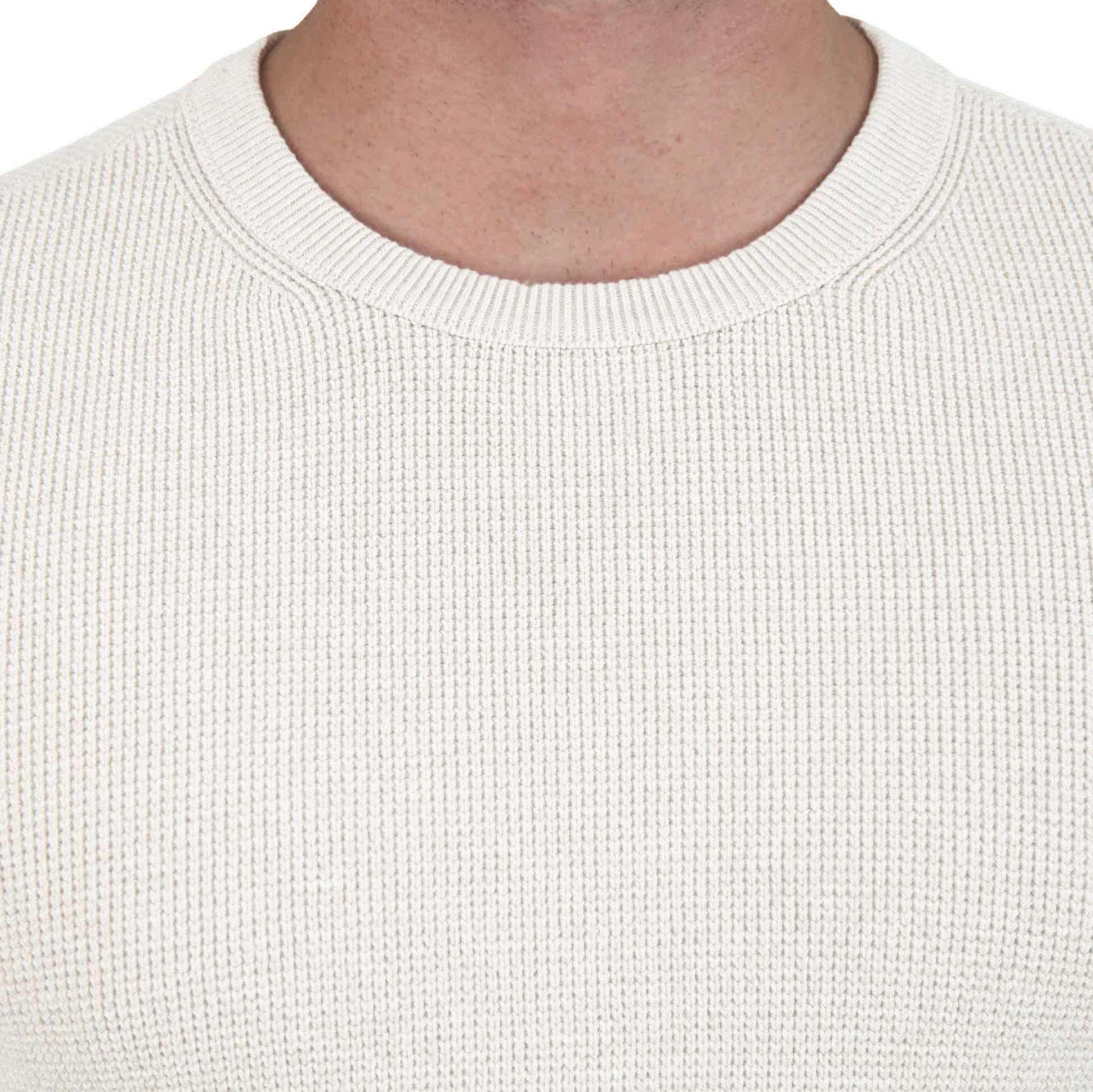 Heavy Knit Crewneck - Cream