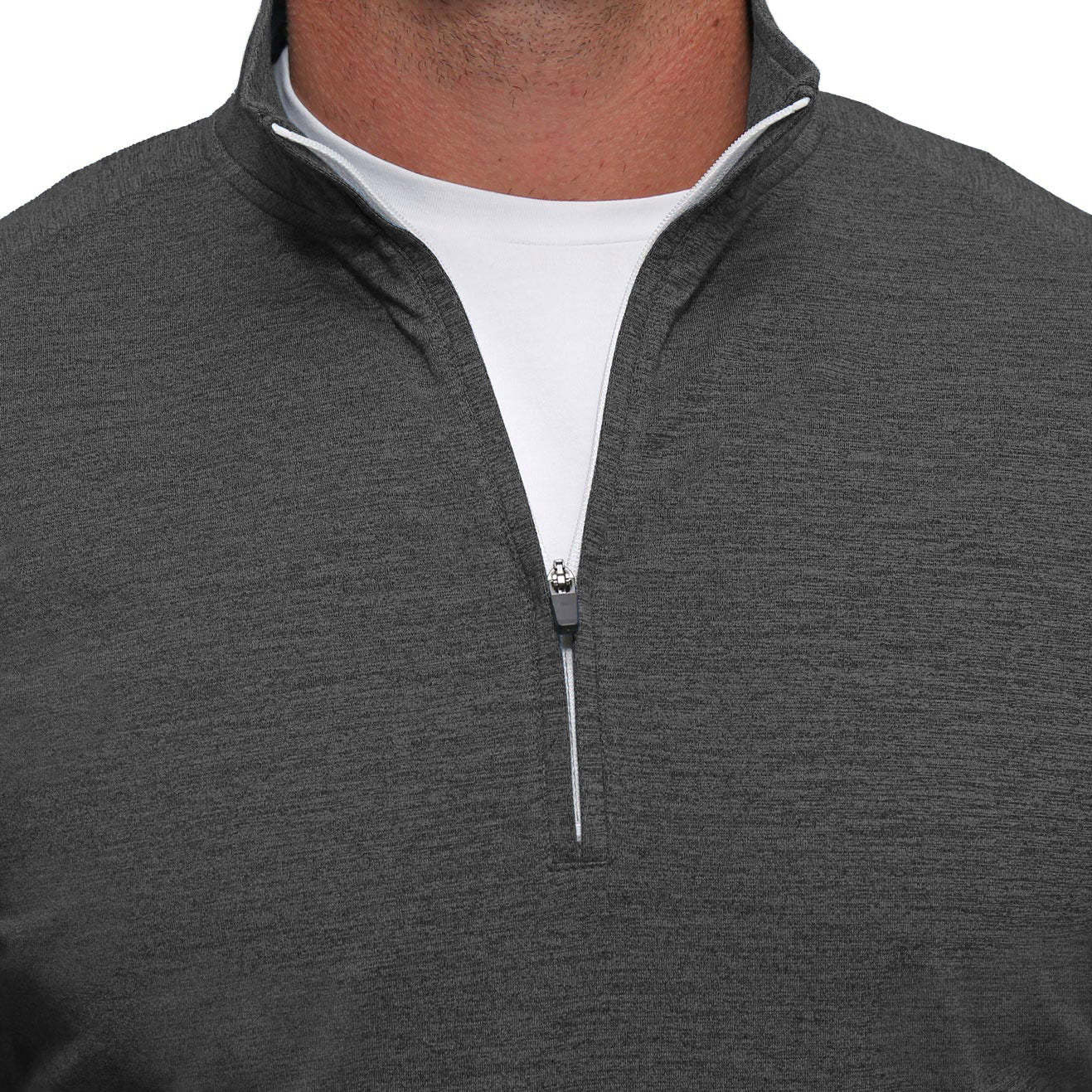 Tech Quarter Zip - Charcoal