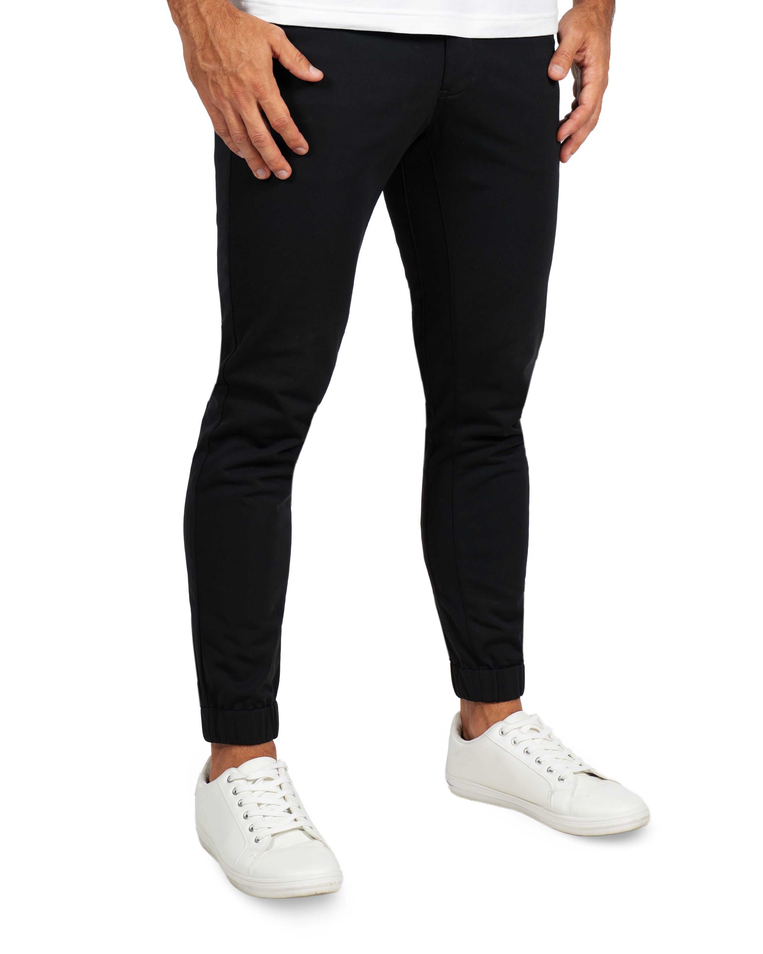 Chino Jogger - Black