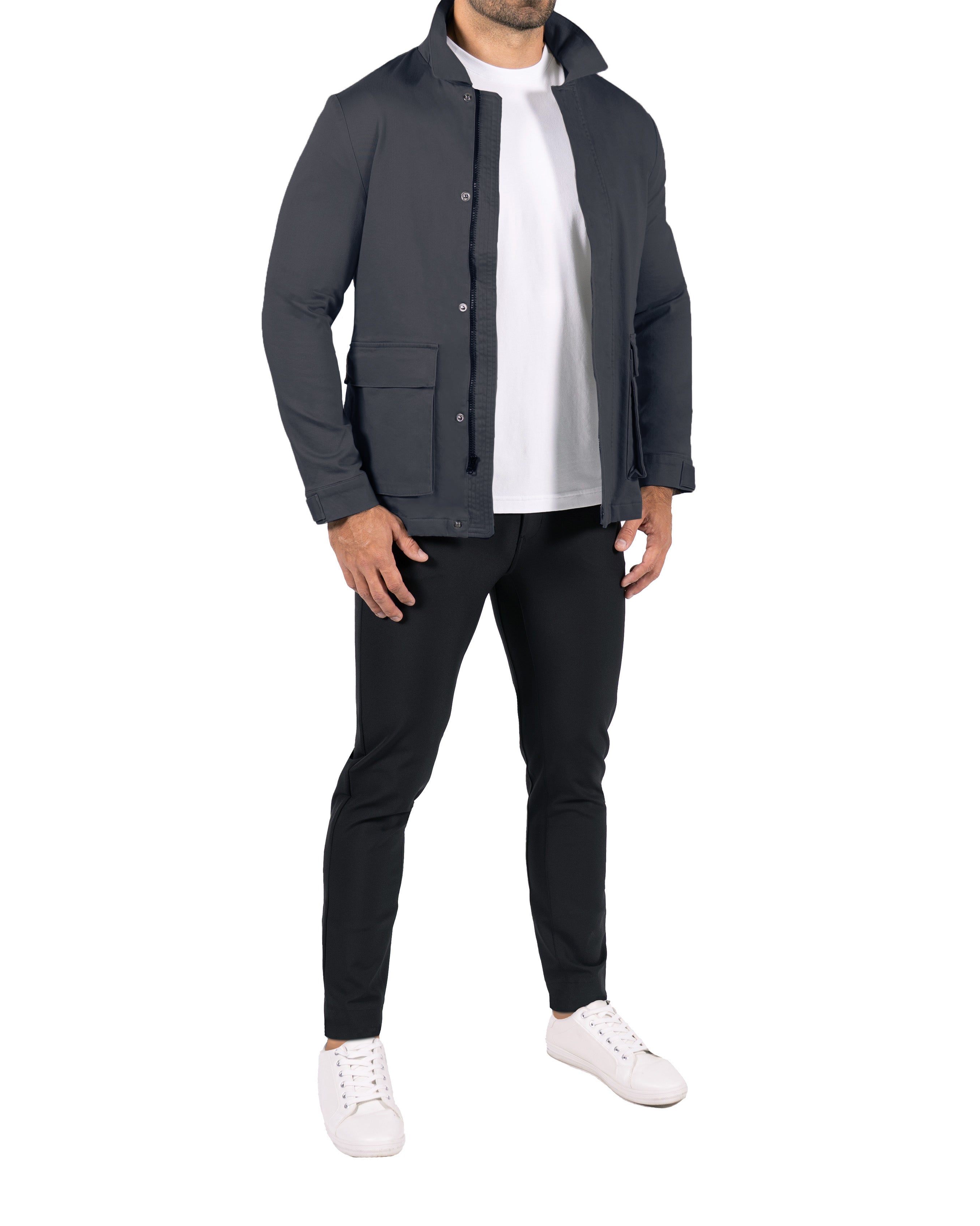 Utility Jacket - Smoked Navy