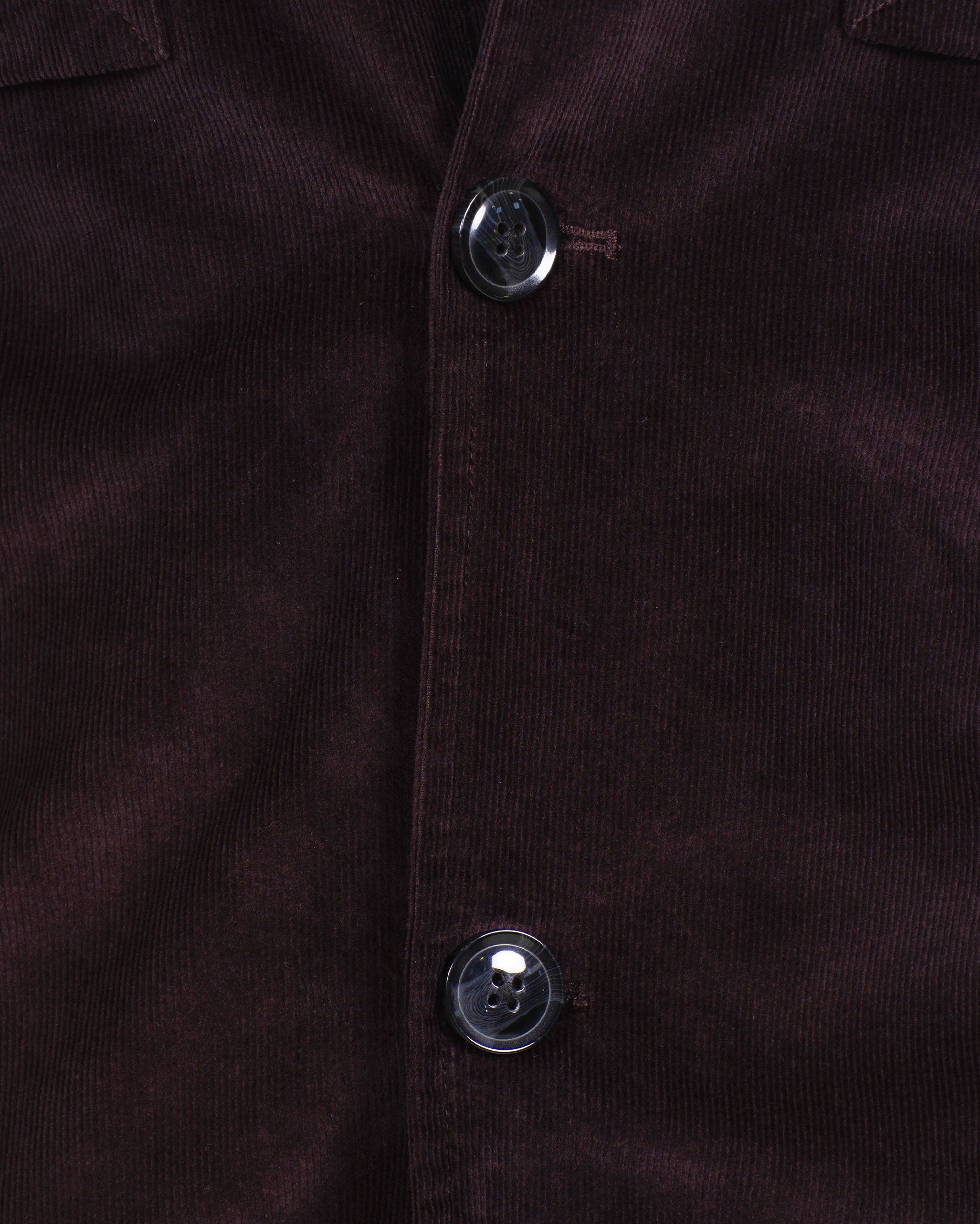 Corduroy Field Jacket - Dark Burgundy