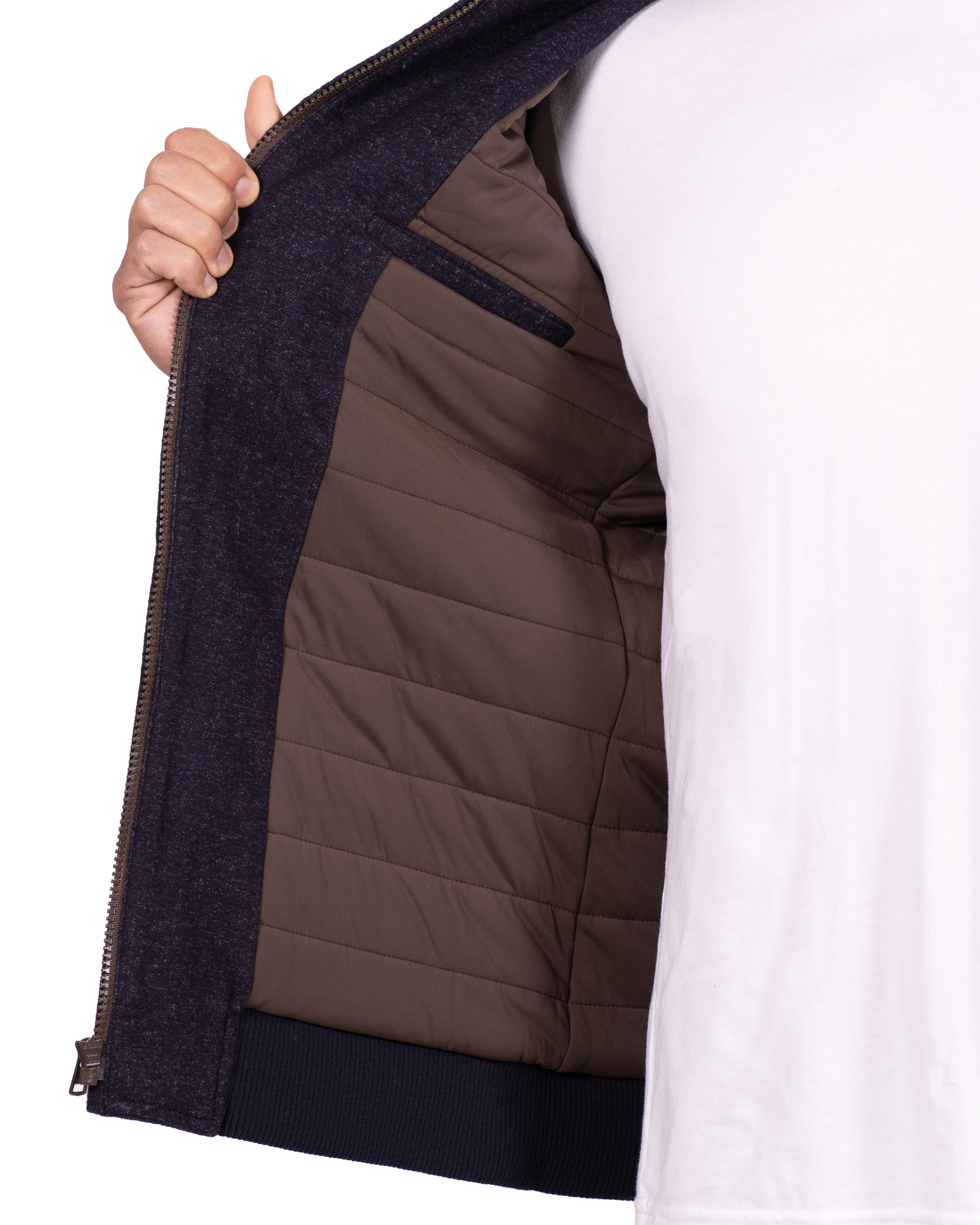 Brushed Bomber - Navy