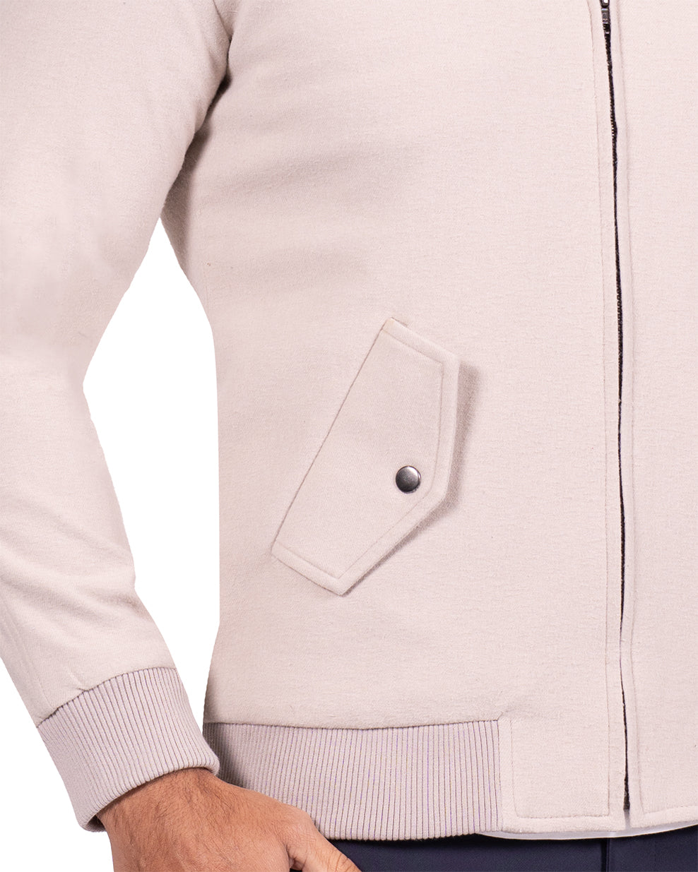 Brushed Bomber - Tan