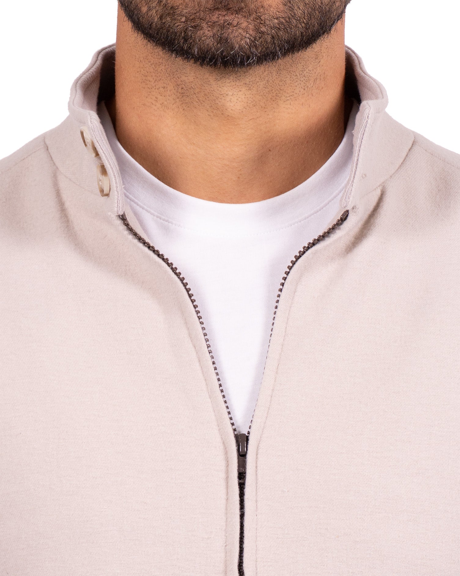 Brushed Bomber - Tan