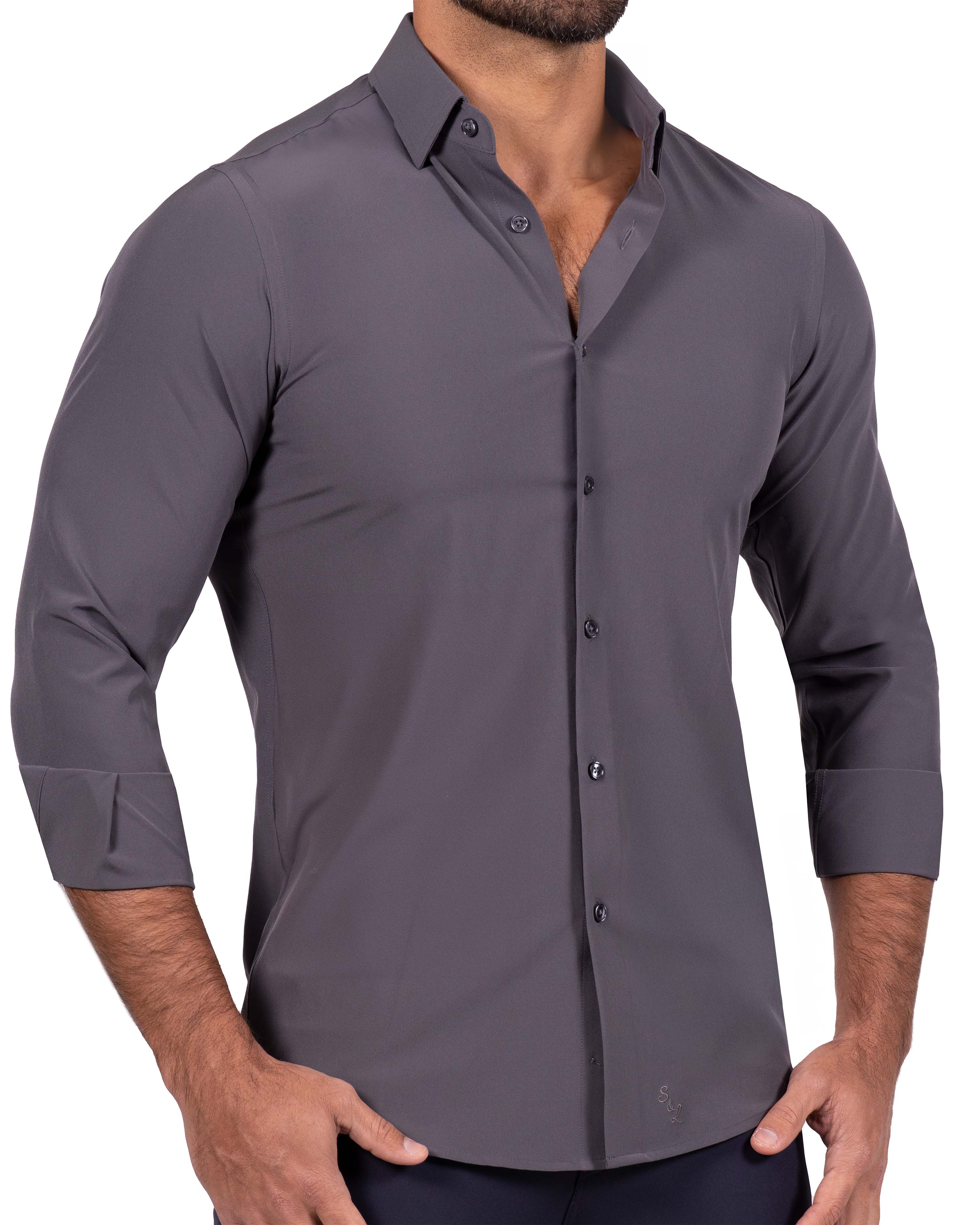 "The Ashen" Solid Dark Grey