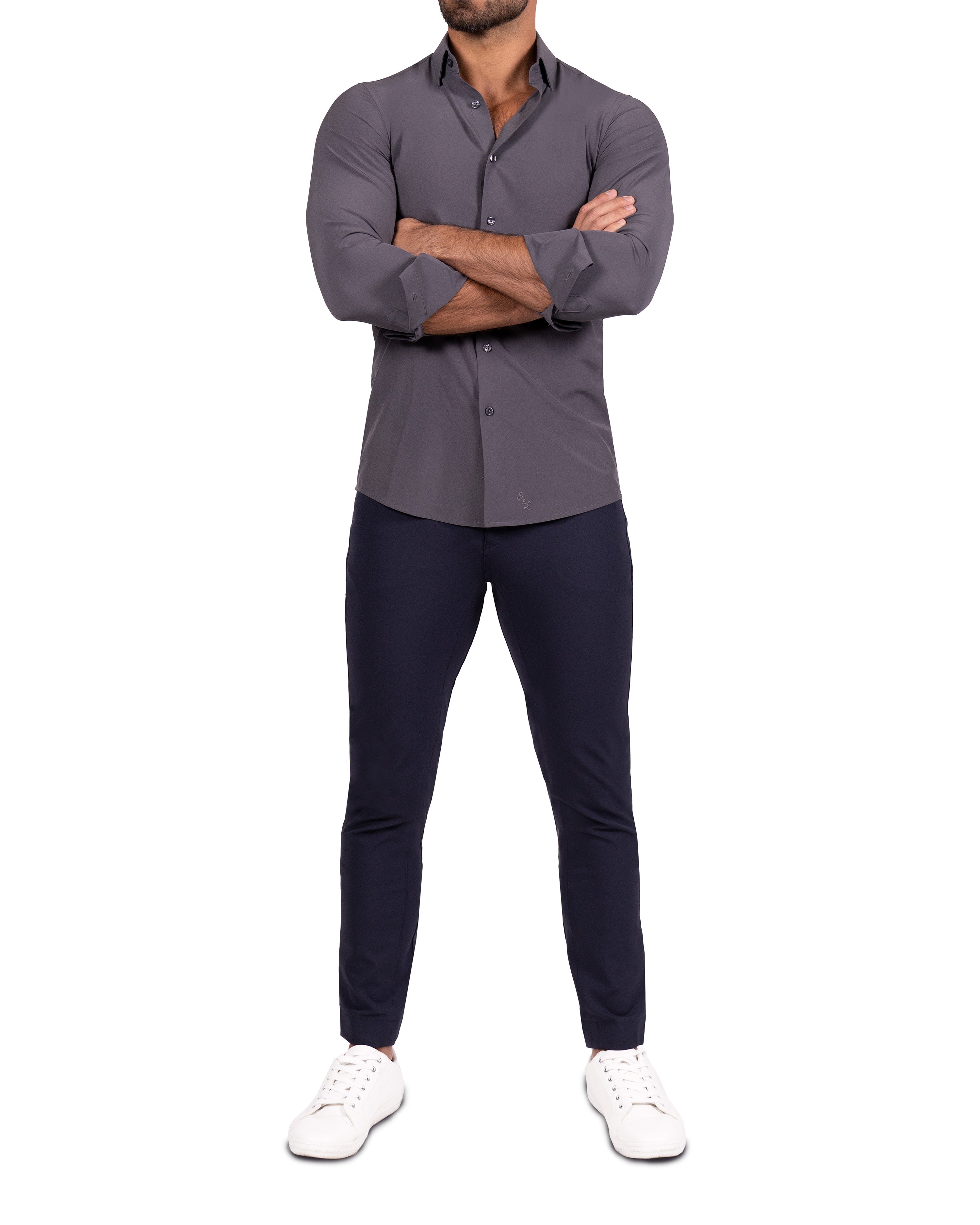 "The Ashen" Solid Dark Grey