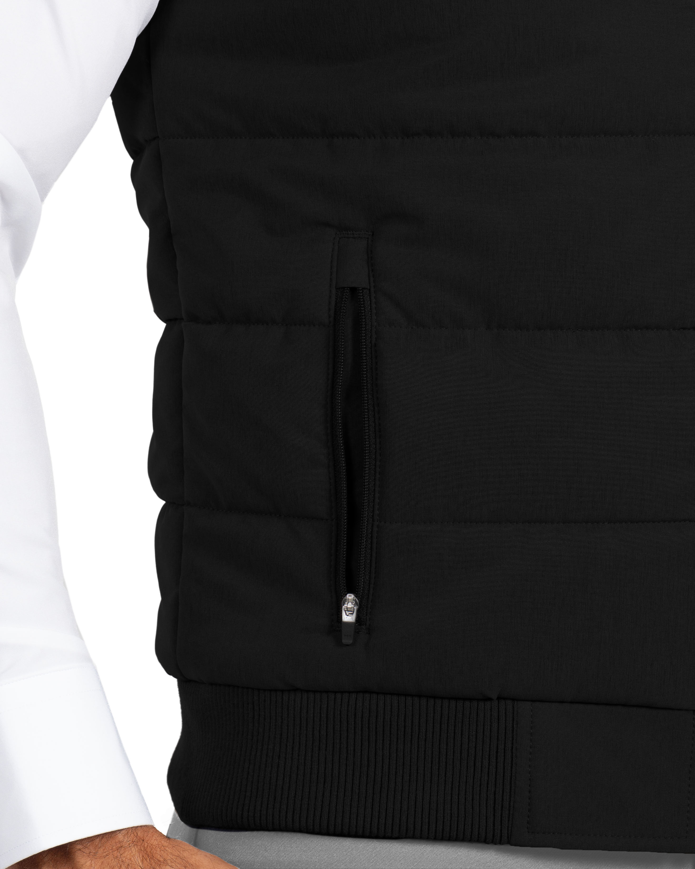 Down Vest - Black