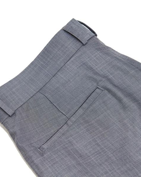 Athletic Fit Stretch Suit - Heathered Grey