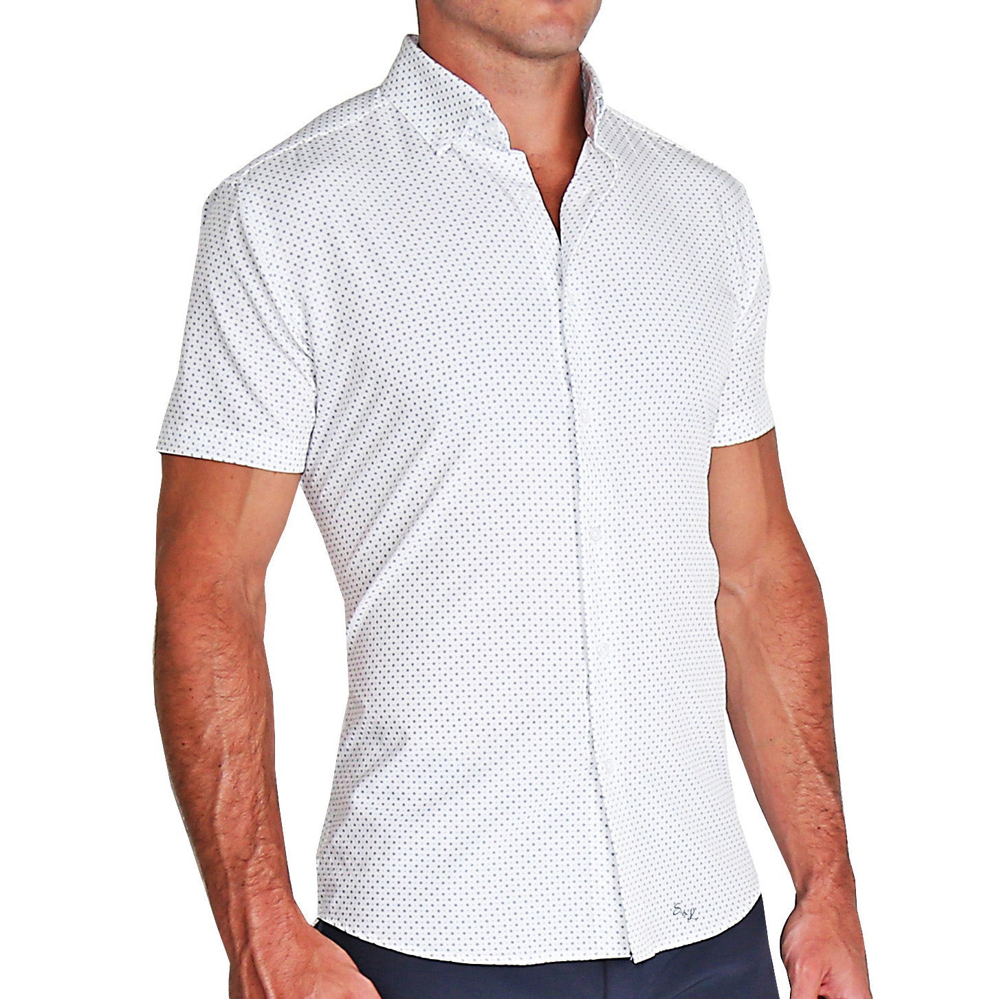 ''The Axwell'' Black Circle With Dots