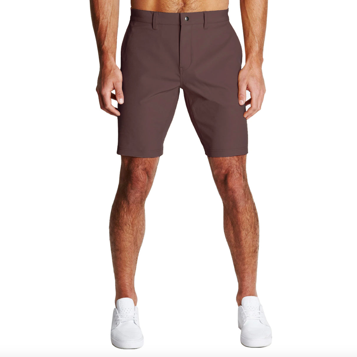 Athletic Fit Shorts - Brown