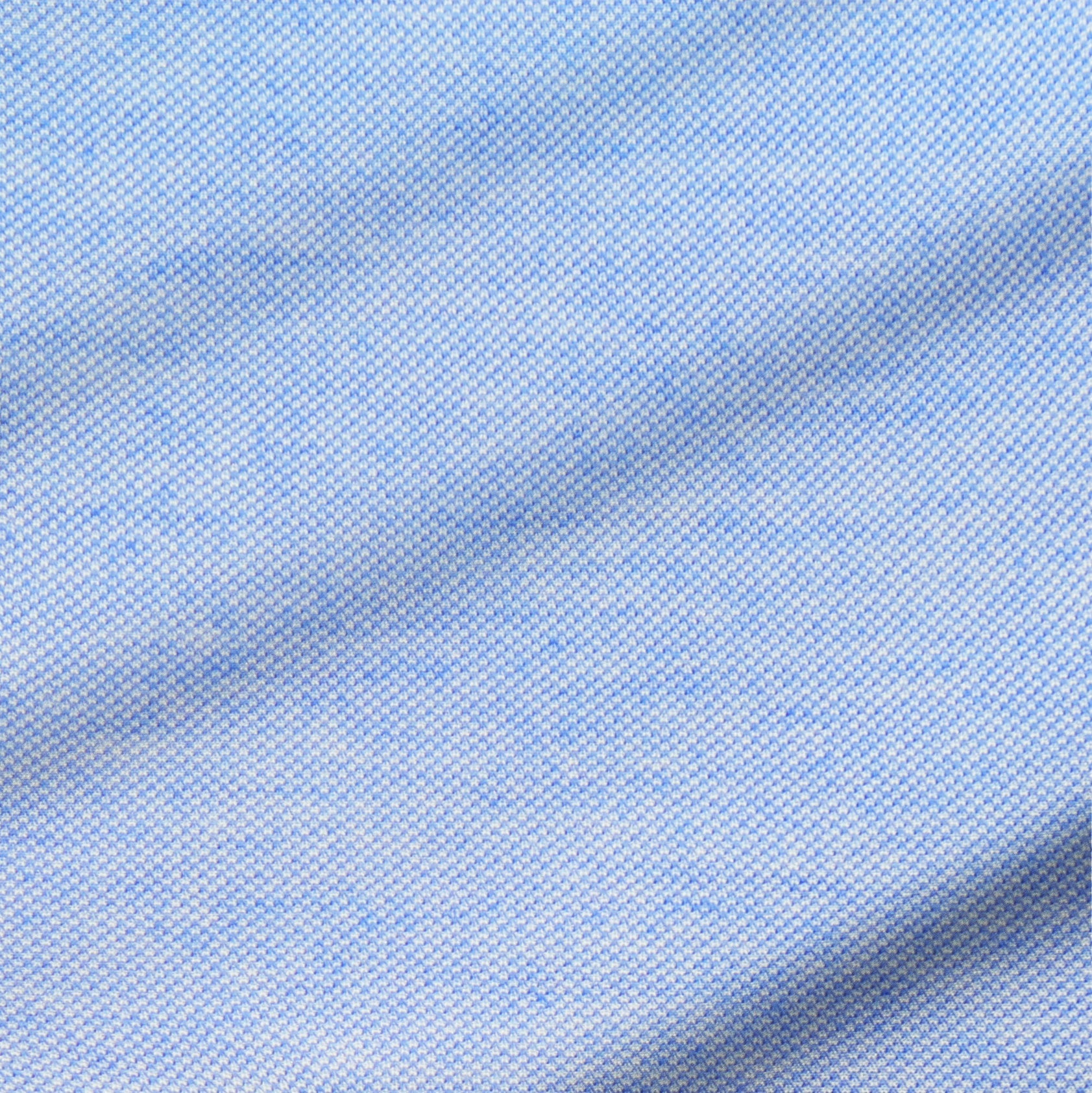 "The Capri" Sky Blue Pique Short Sleeve Button Down