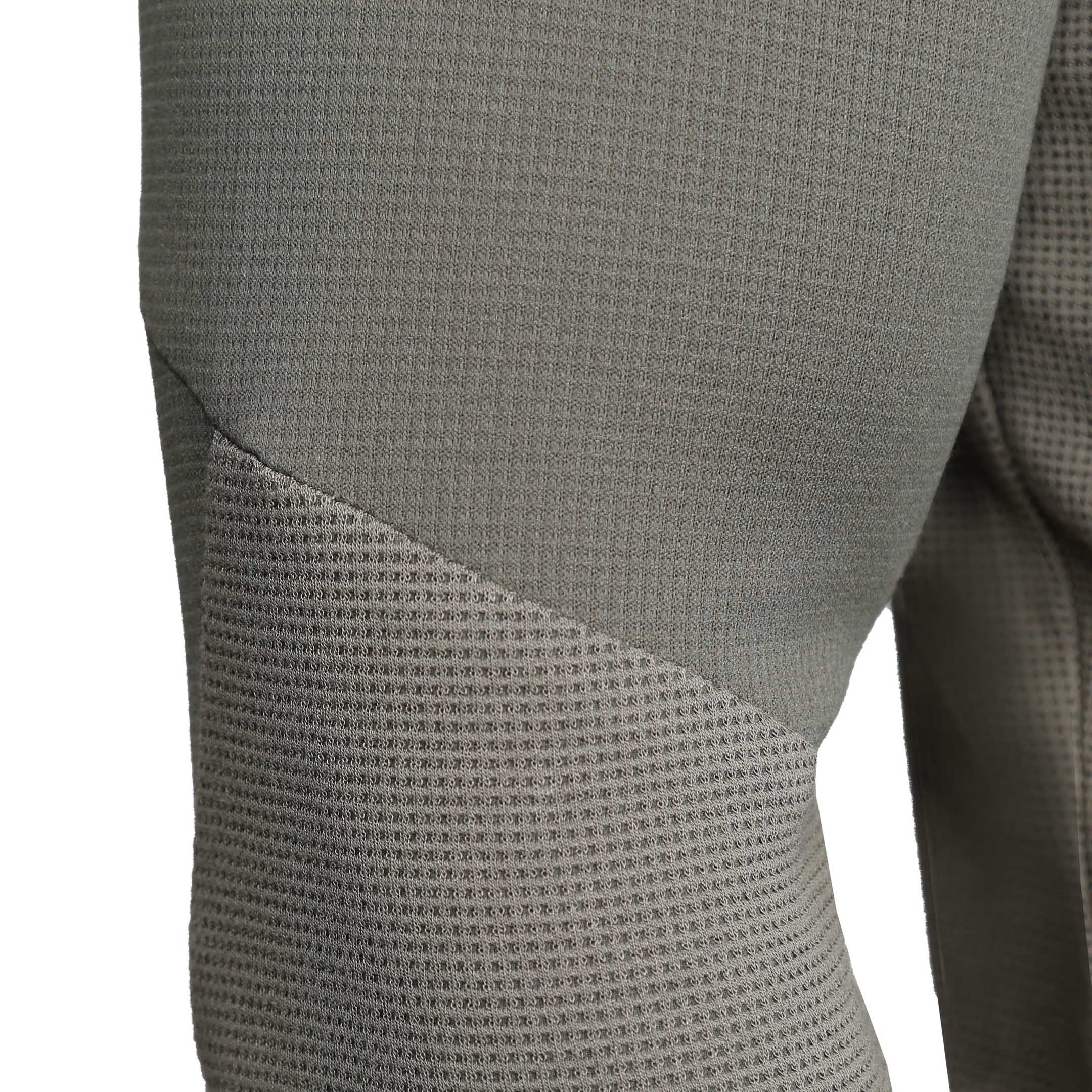 Waffle Knit Quarter Zip - Solid Olive