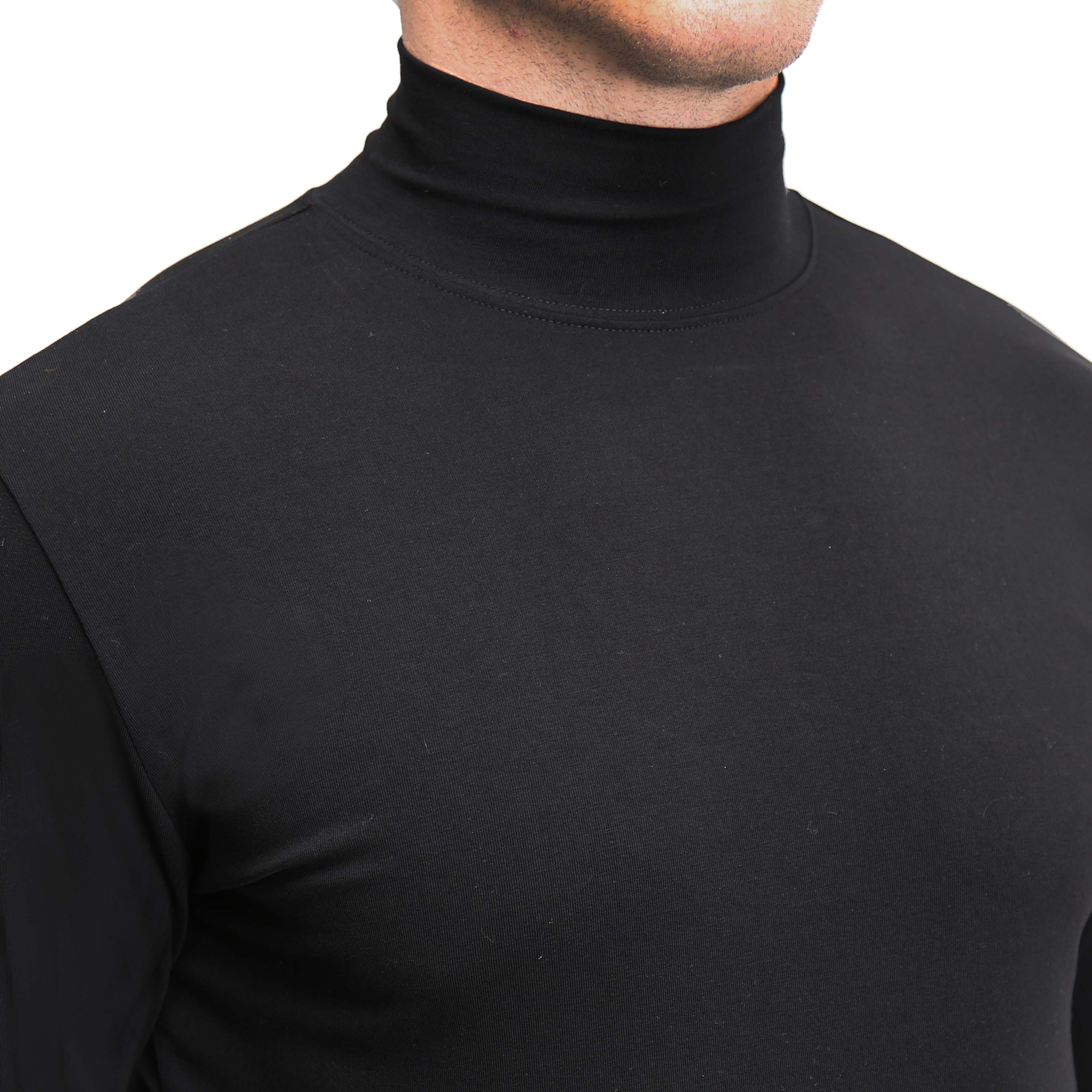 Mock Turtleneck - Black