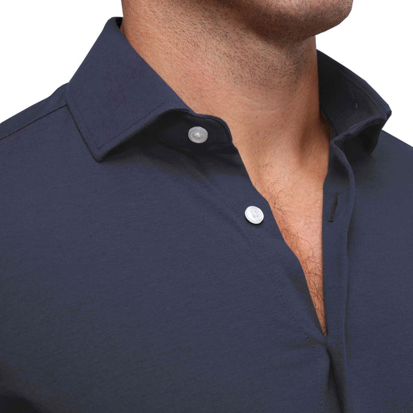 Navy blue shirt buttons hot sale