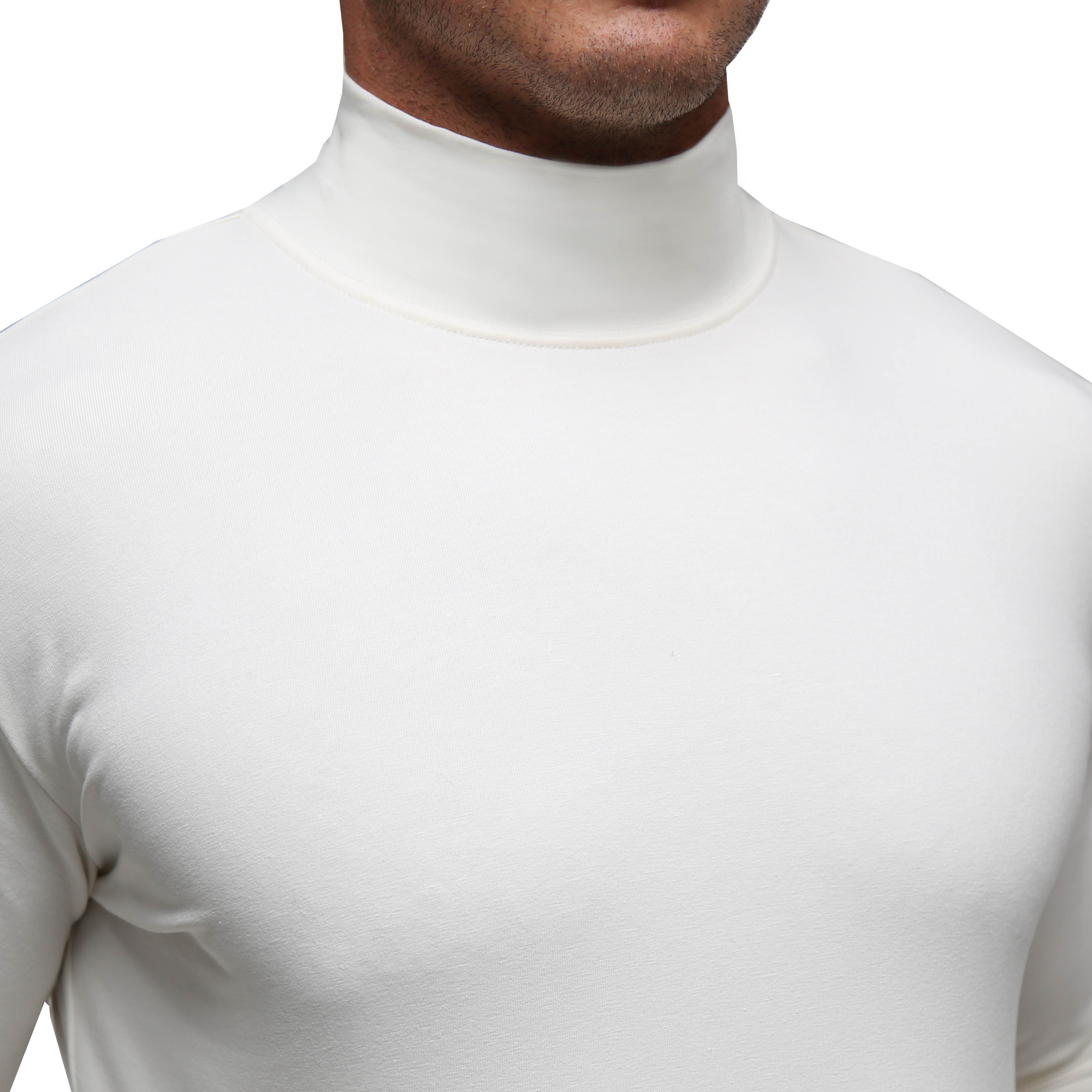 Mock Turtleneck - Cream