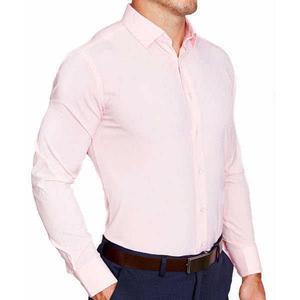 Hot pink 2024 collared shirt