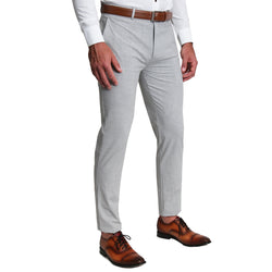 Athletic Fit Suit Pants - Lightweight Light Grey