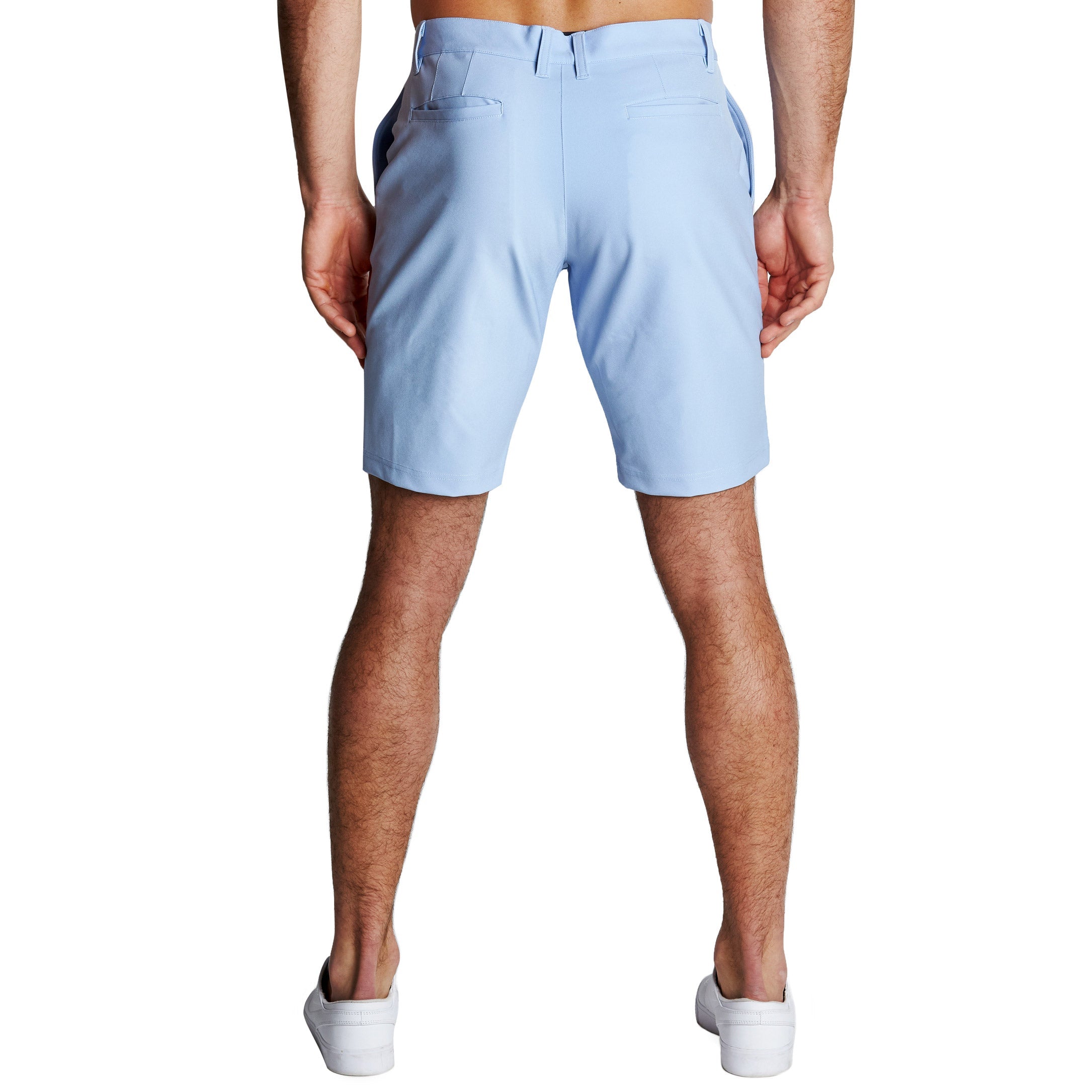 Athletic Fit Shorts - Light Blue