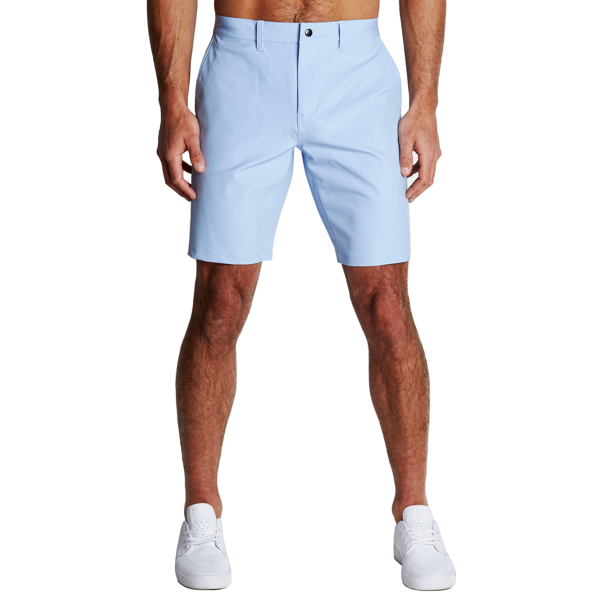 Athletic Fit Shorts - Light Blue