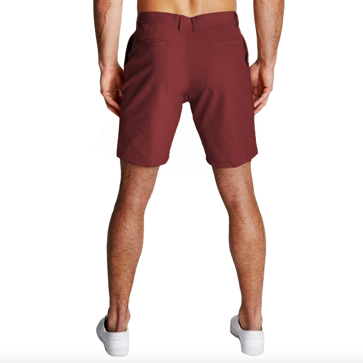 Athletic Fit Shorts - Maroon