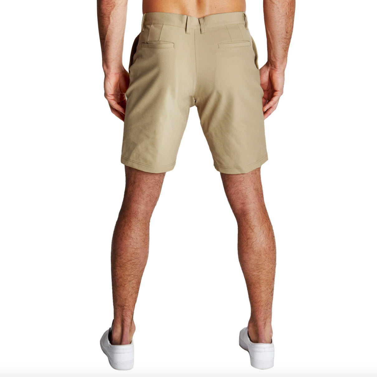 Athletic Fit Shorts - Mid Khaki