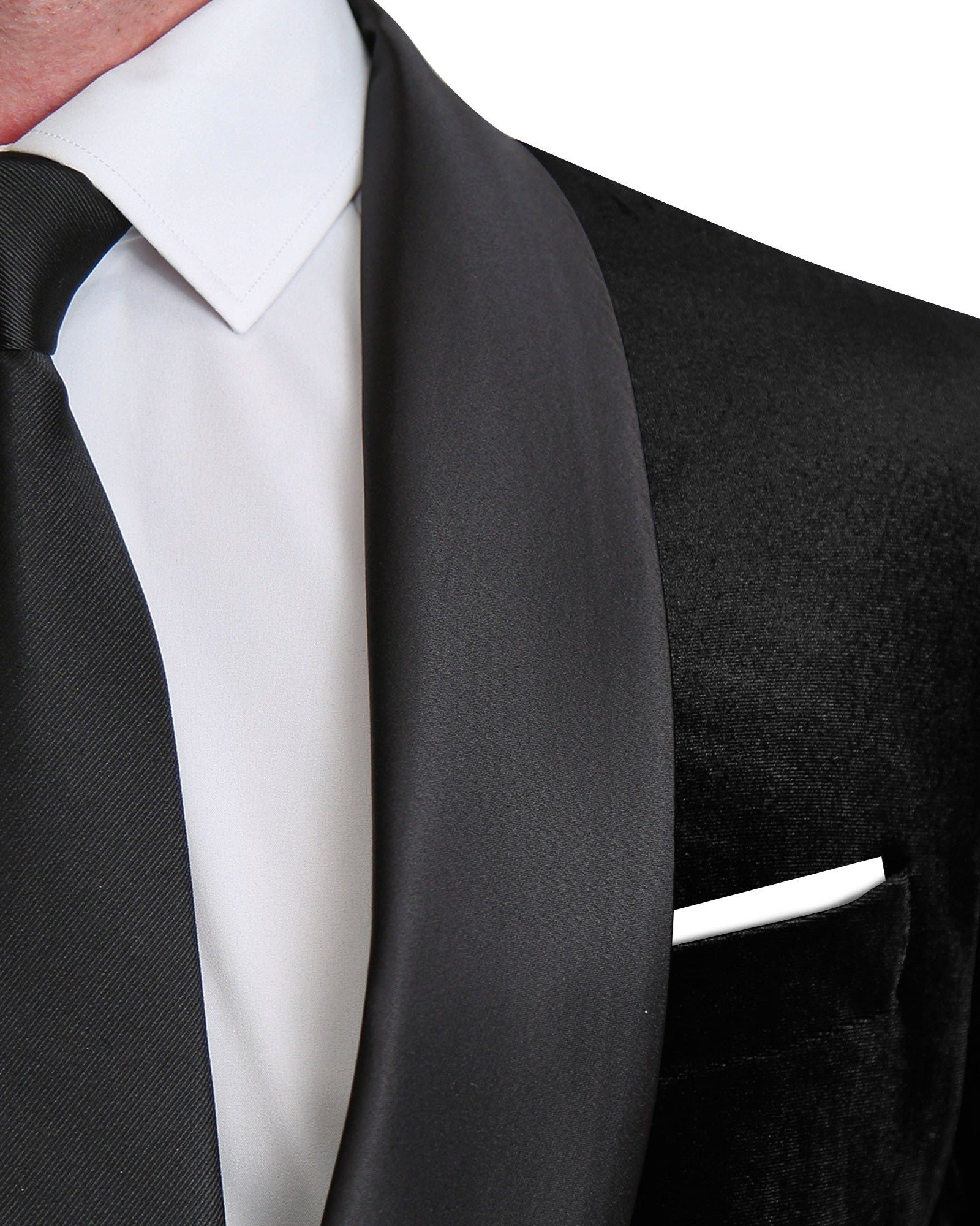 Athletic Fit Stretch Tuxedo - Black Velvet