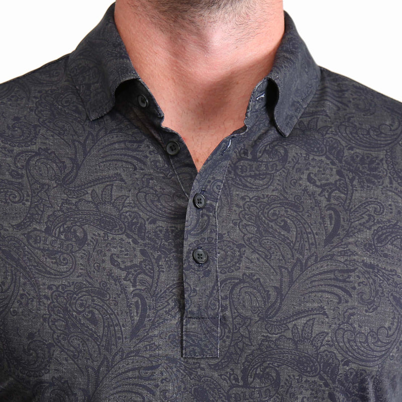 "The Sterling" Charcoal Jacquard