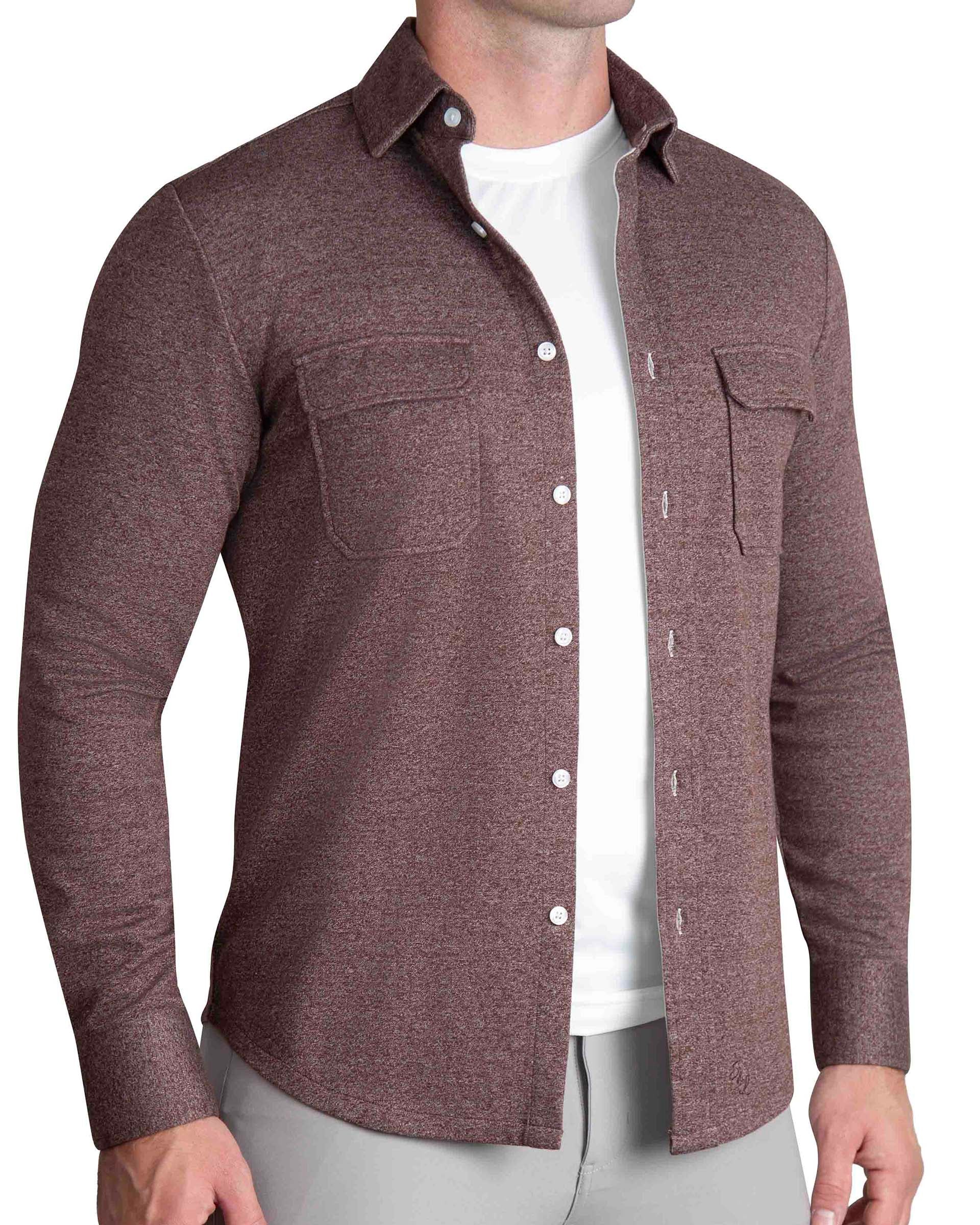 Patch Pocket Button Down - Brown