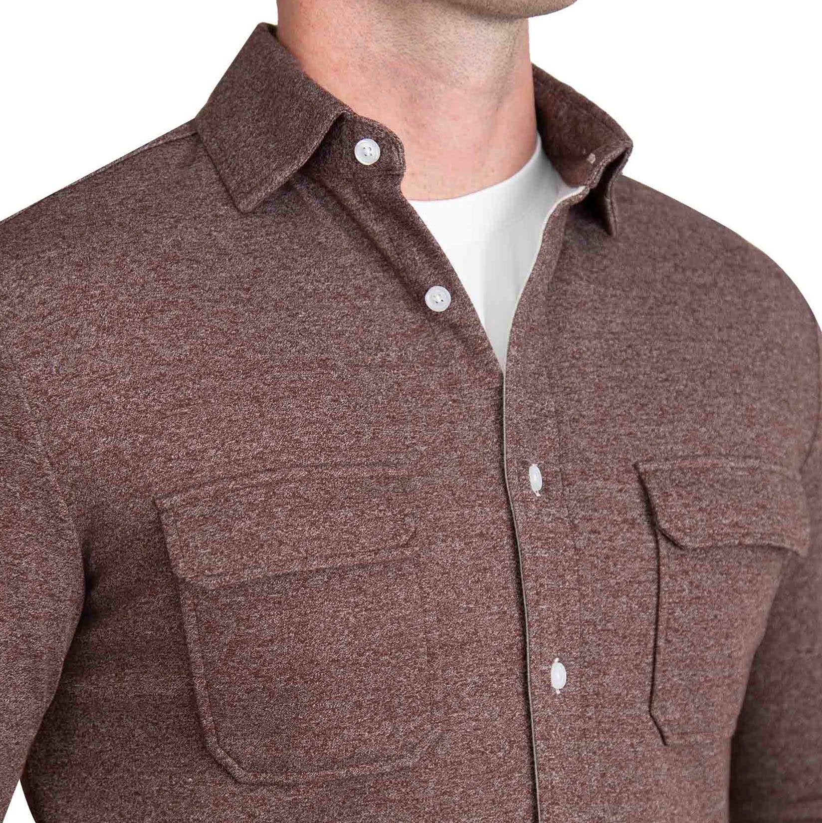 Patch Pocket Button Down - Brown