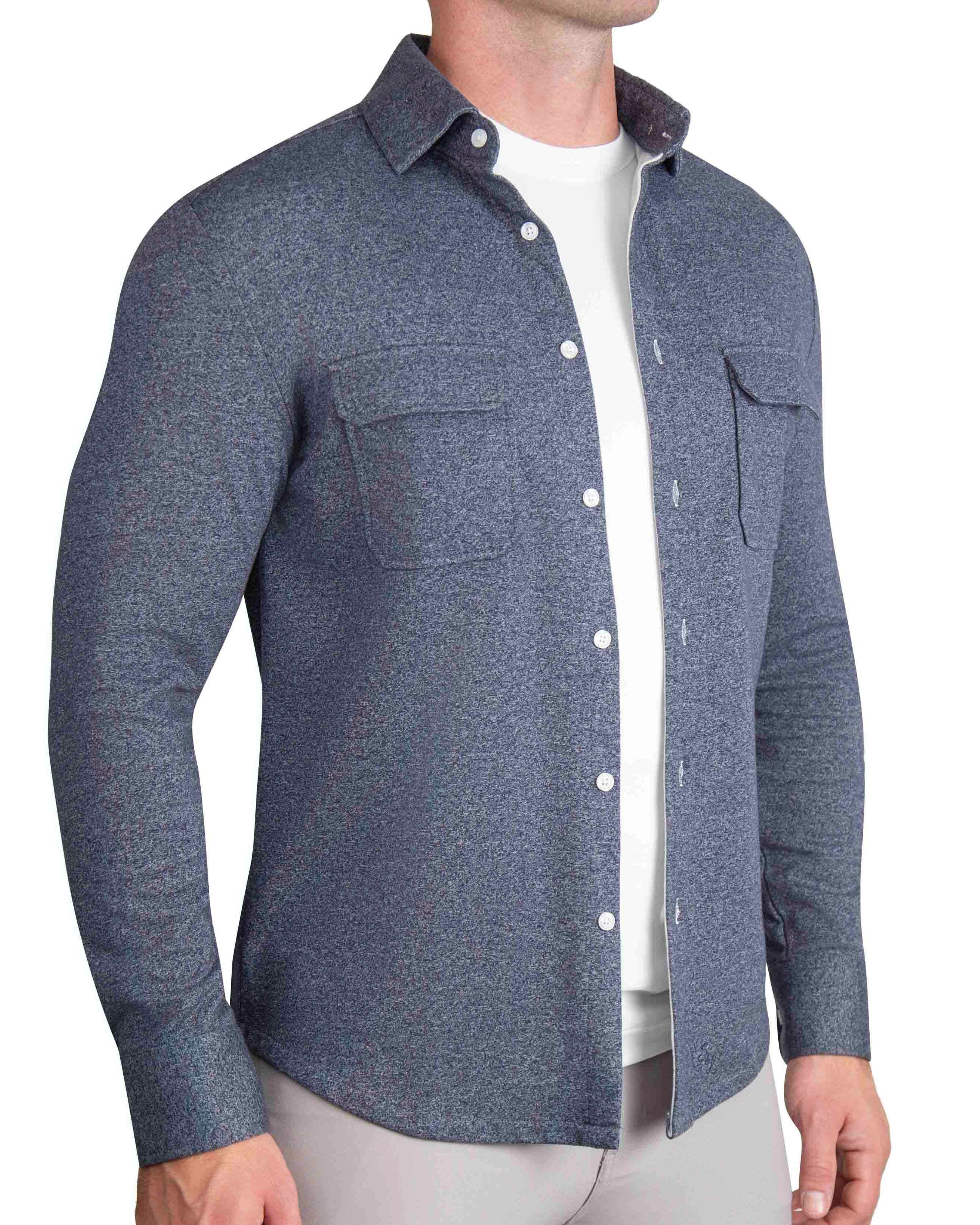 Patch Pocket Button Down - Navy