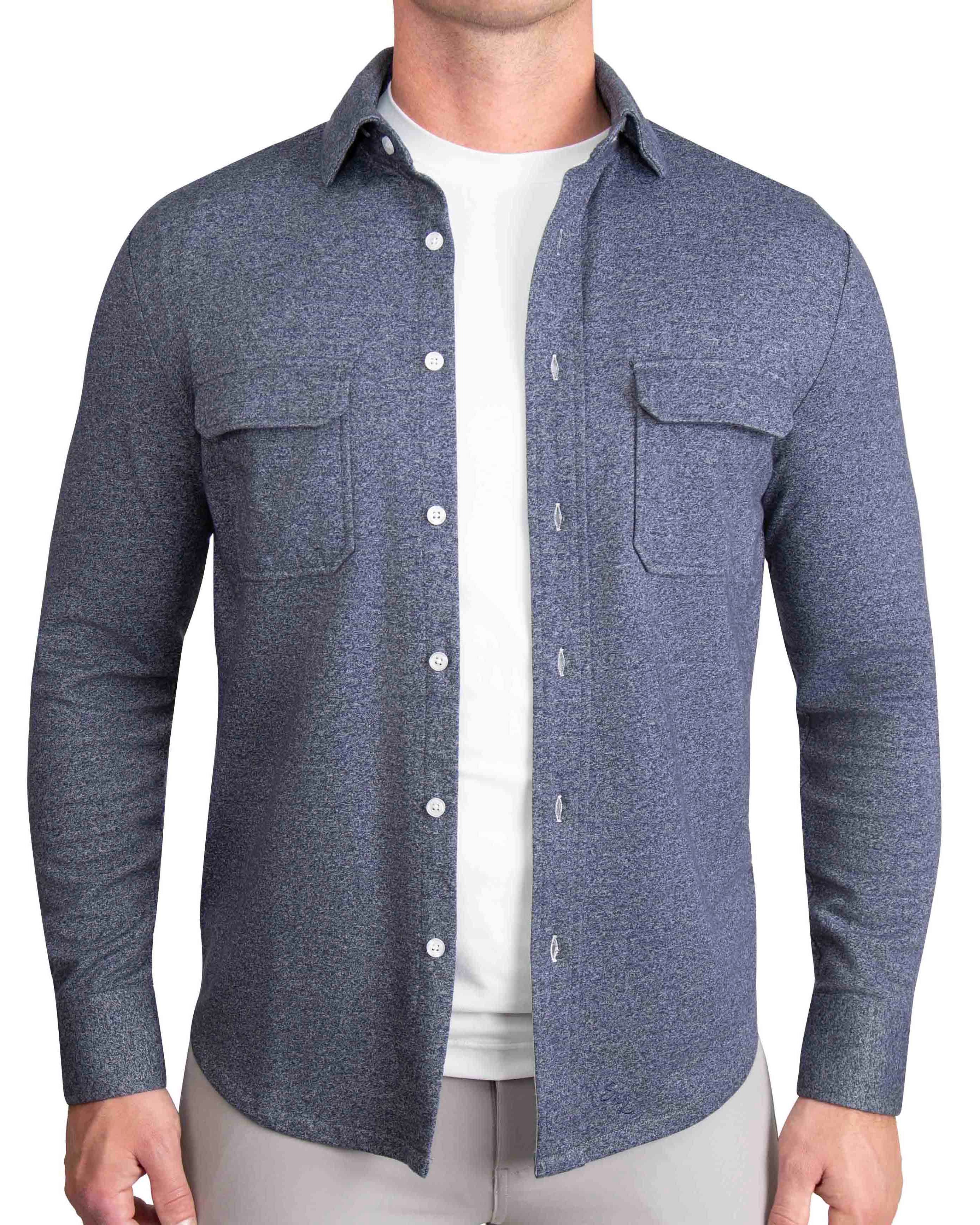 Patch Pocket Button Down - Navy