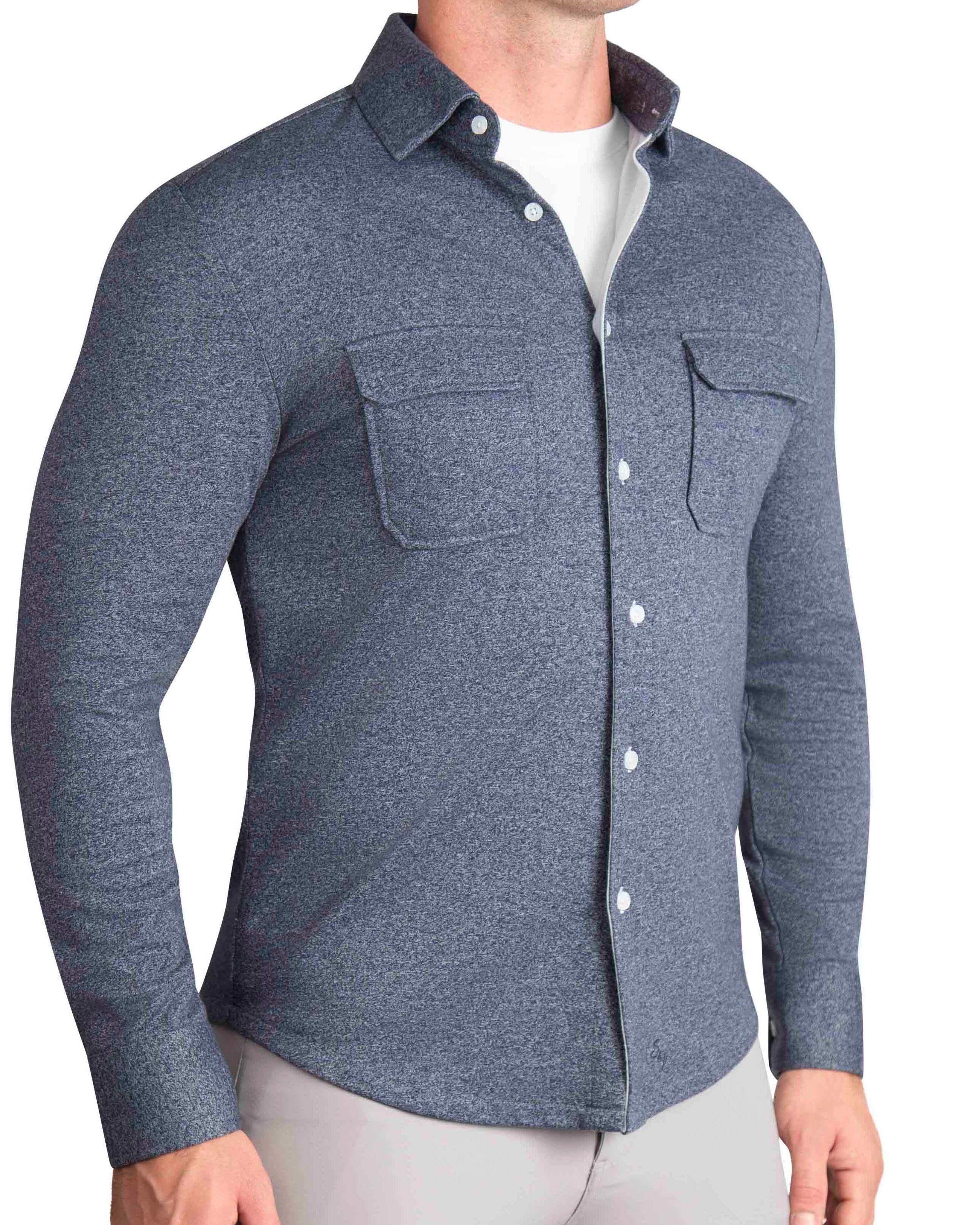 Patch Pocket Button Down - Navy