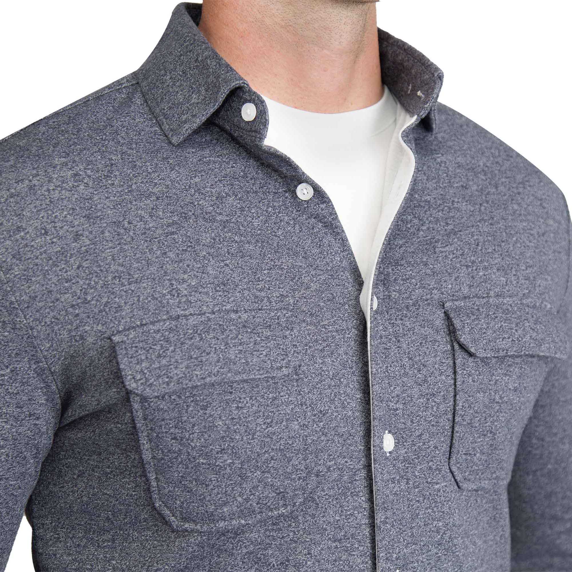 Patch Pocket Button Down - Navy