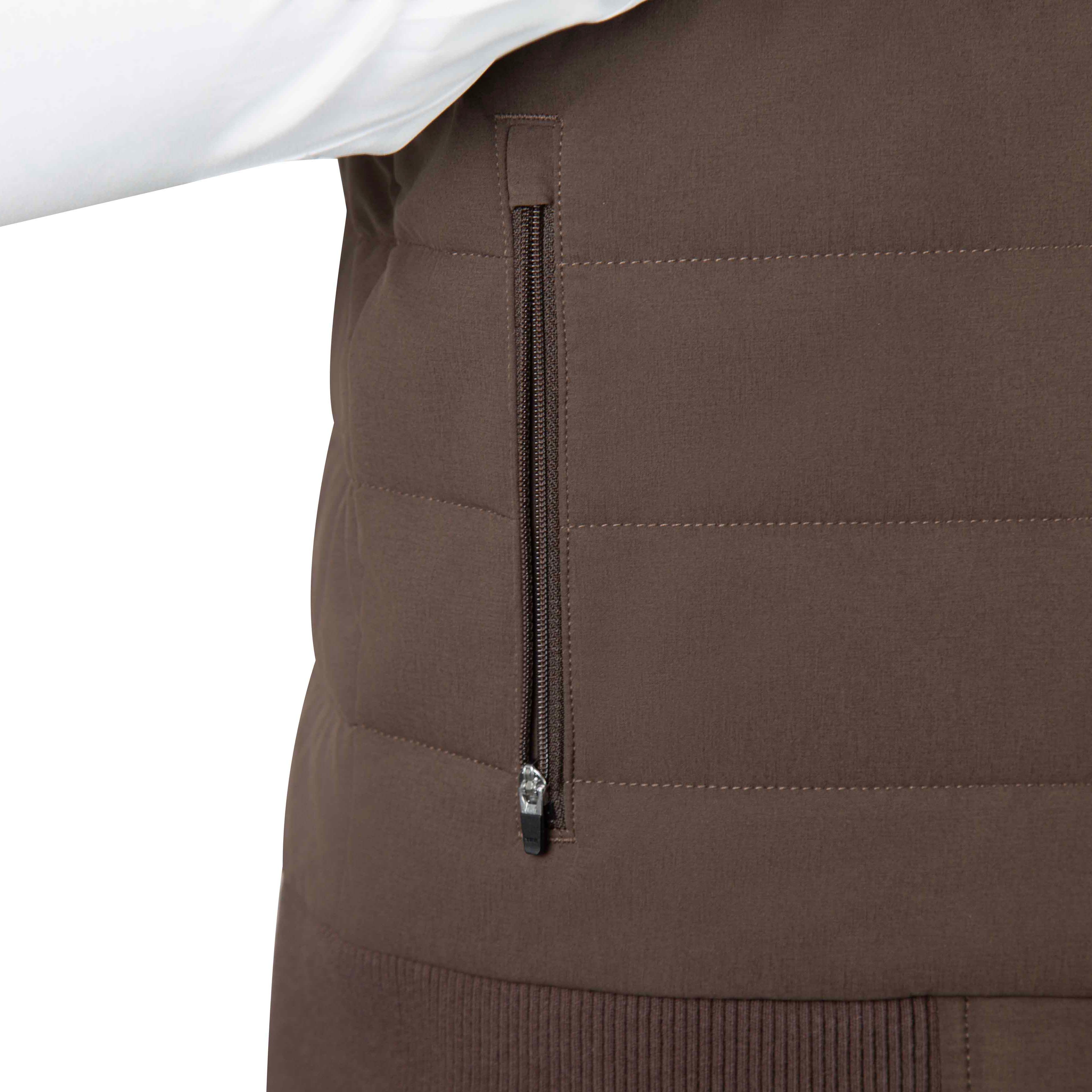 Elevated Puffer Vest - Brown