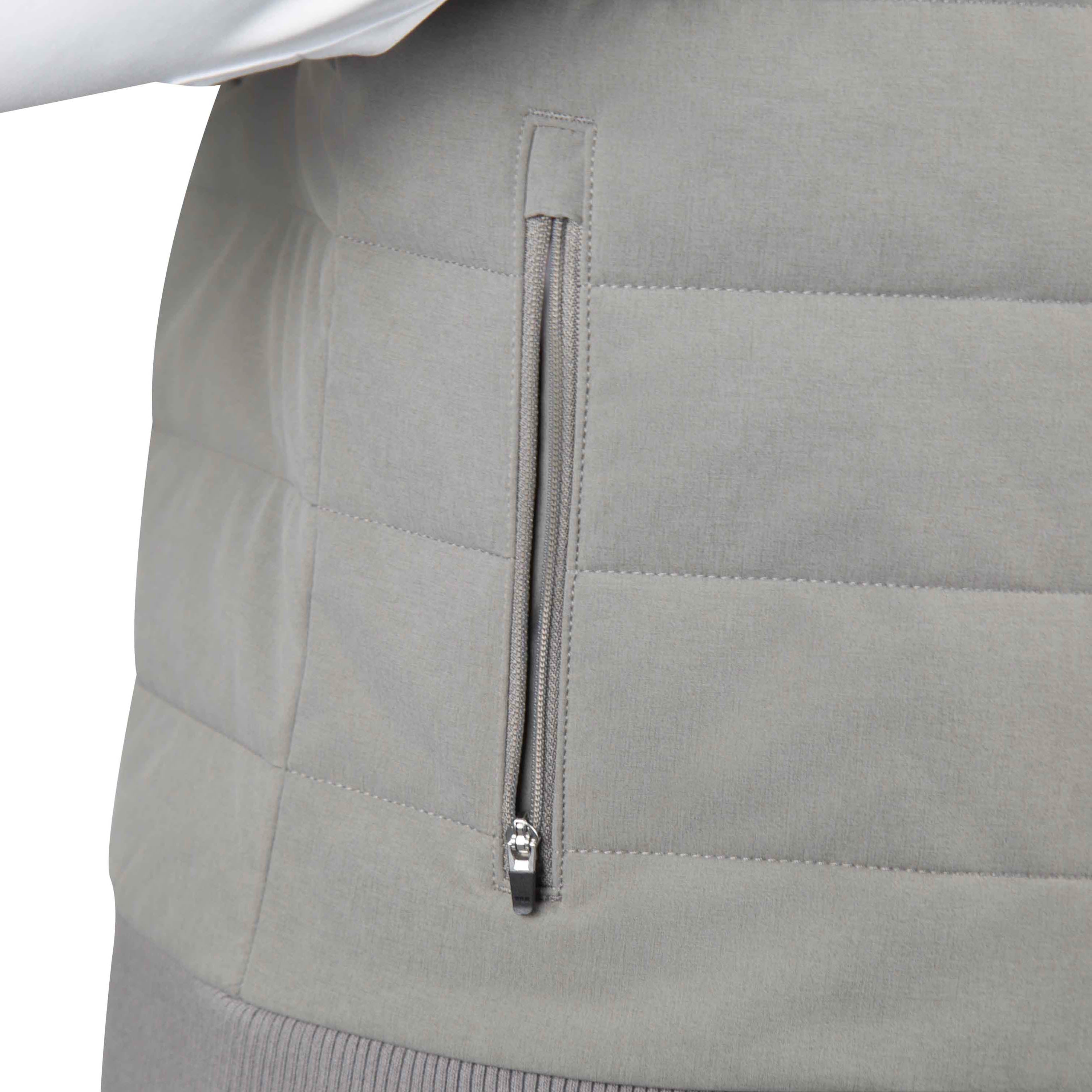 Elevated Puffer Vest - Light Grey