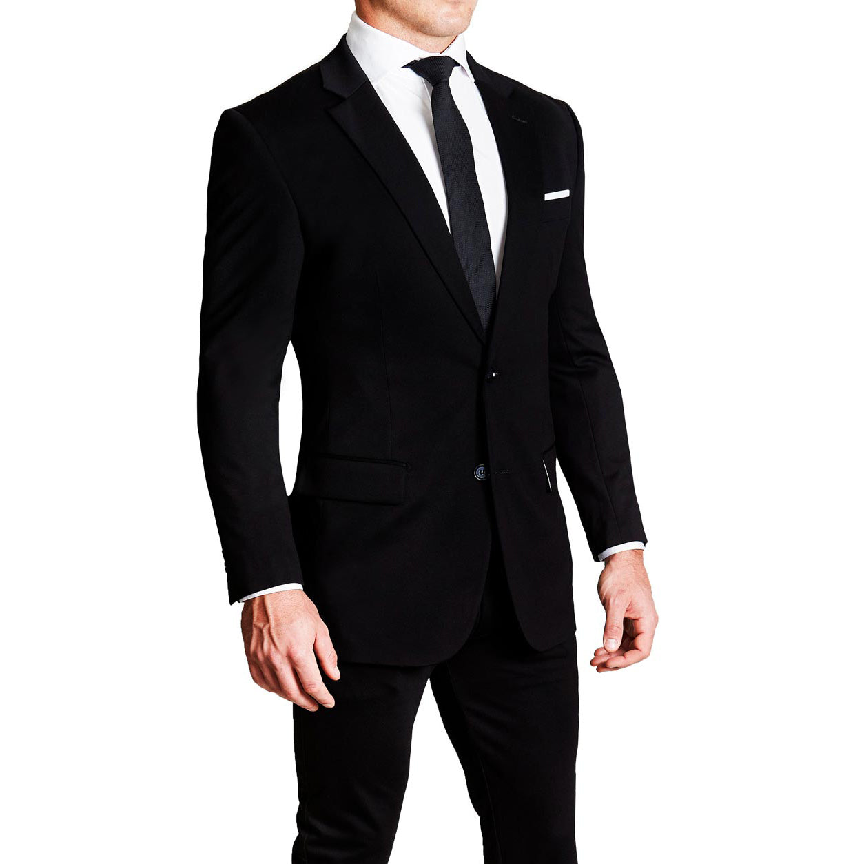  Men's Black Suits