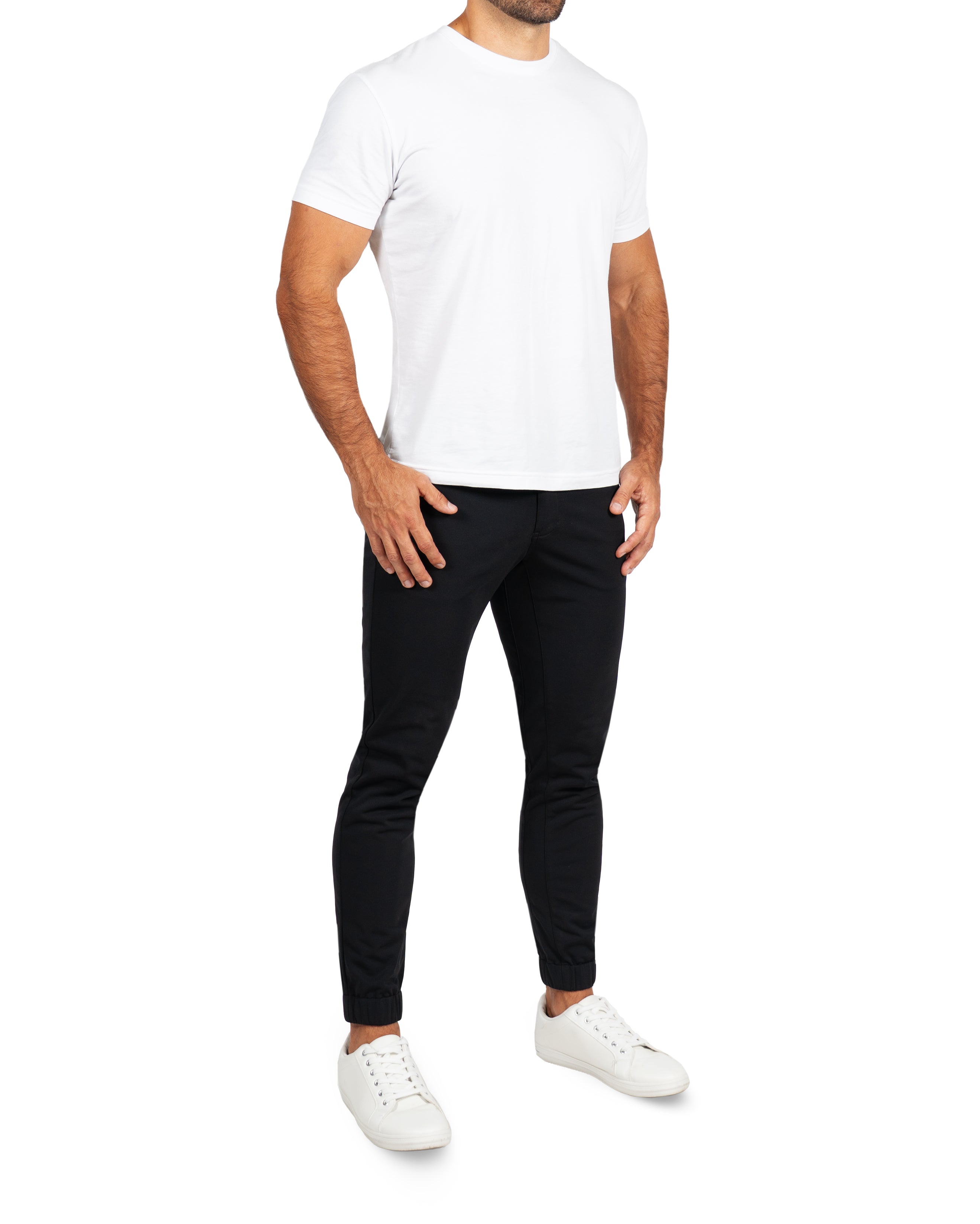 Chino Jogger - Black