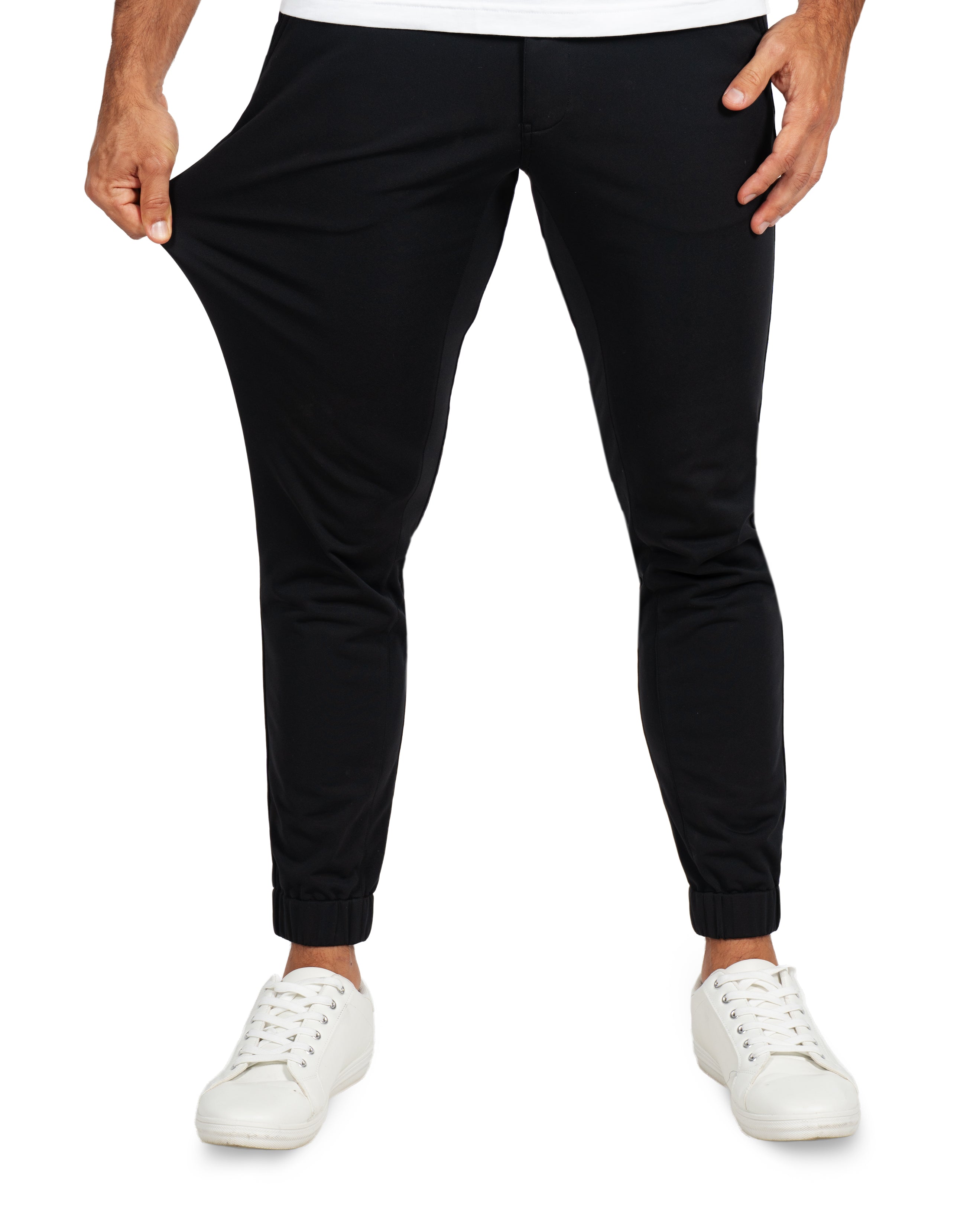 Chino Jogger - Black