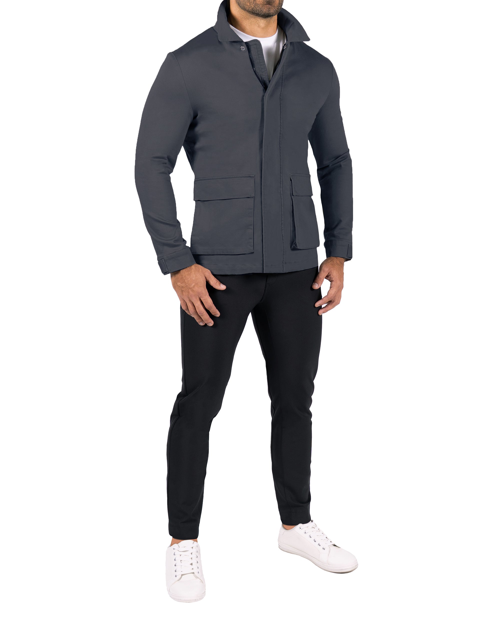 Utility Jacket - Smoked Navy