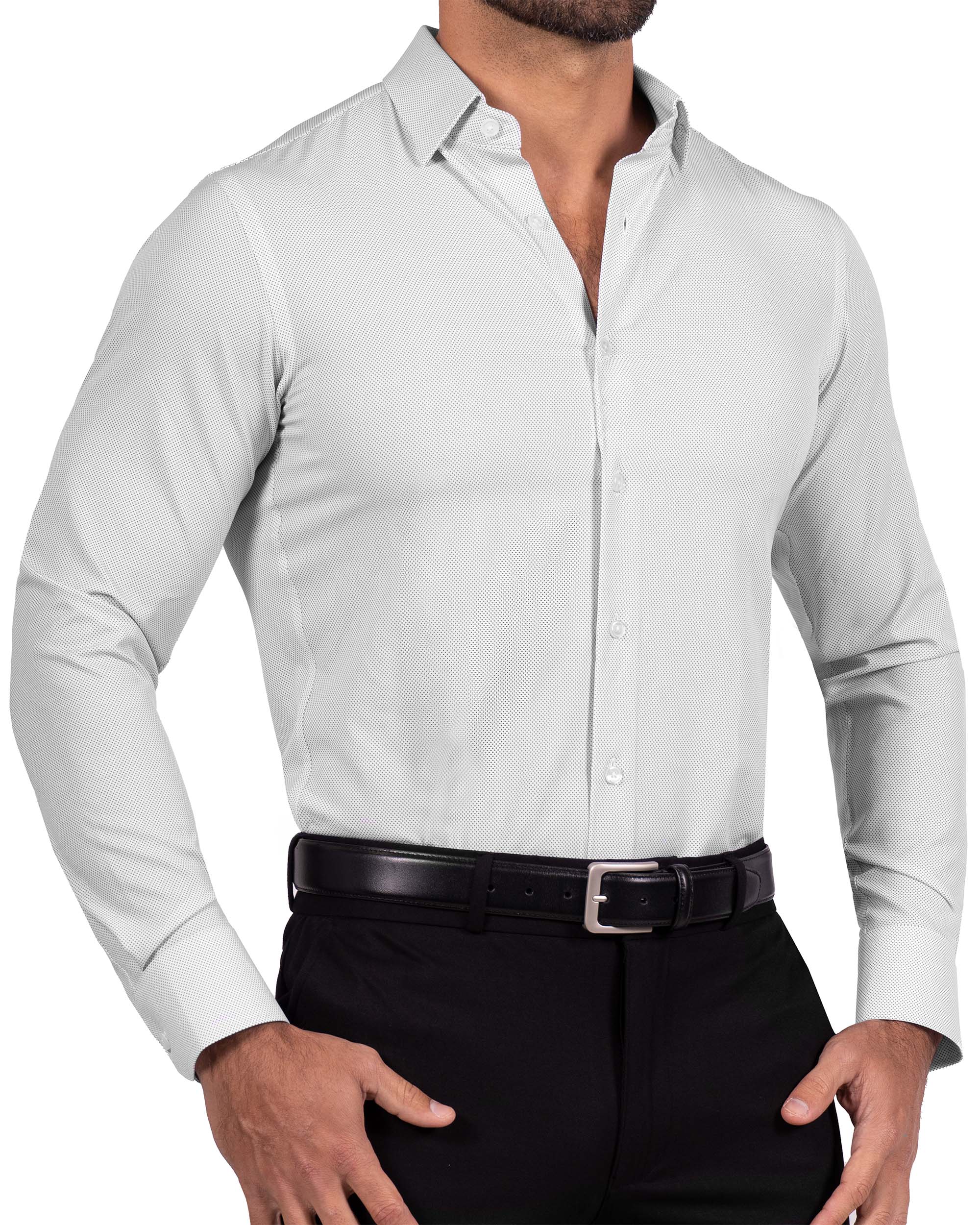 "The Ghost" White & Black Mini Dot