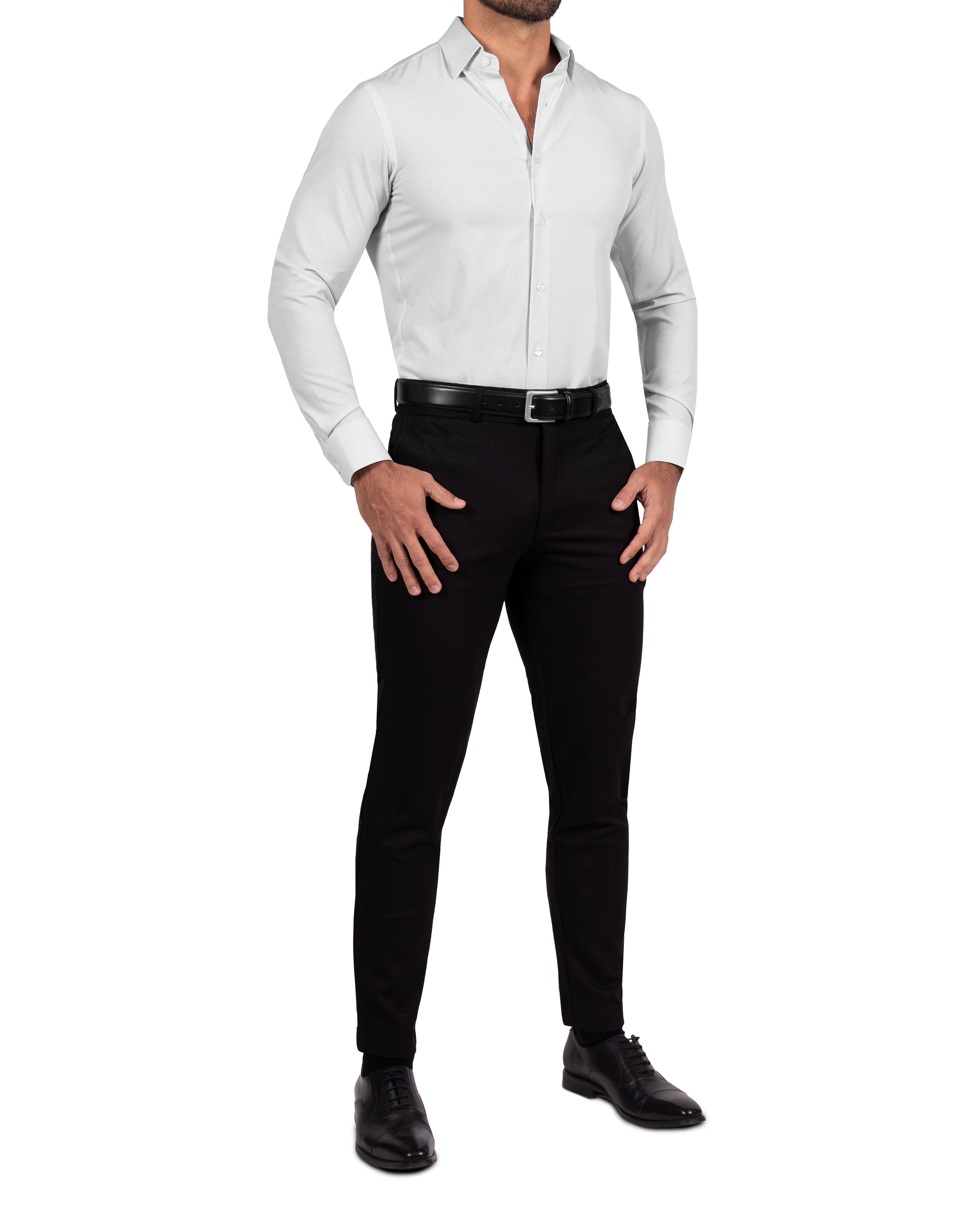 "The Ghost" White & Black Mini Dot