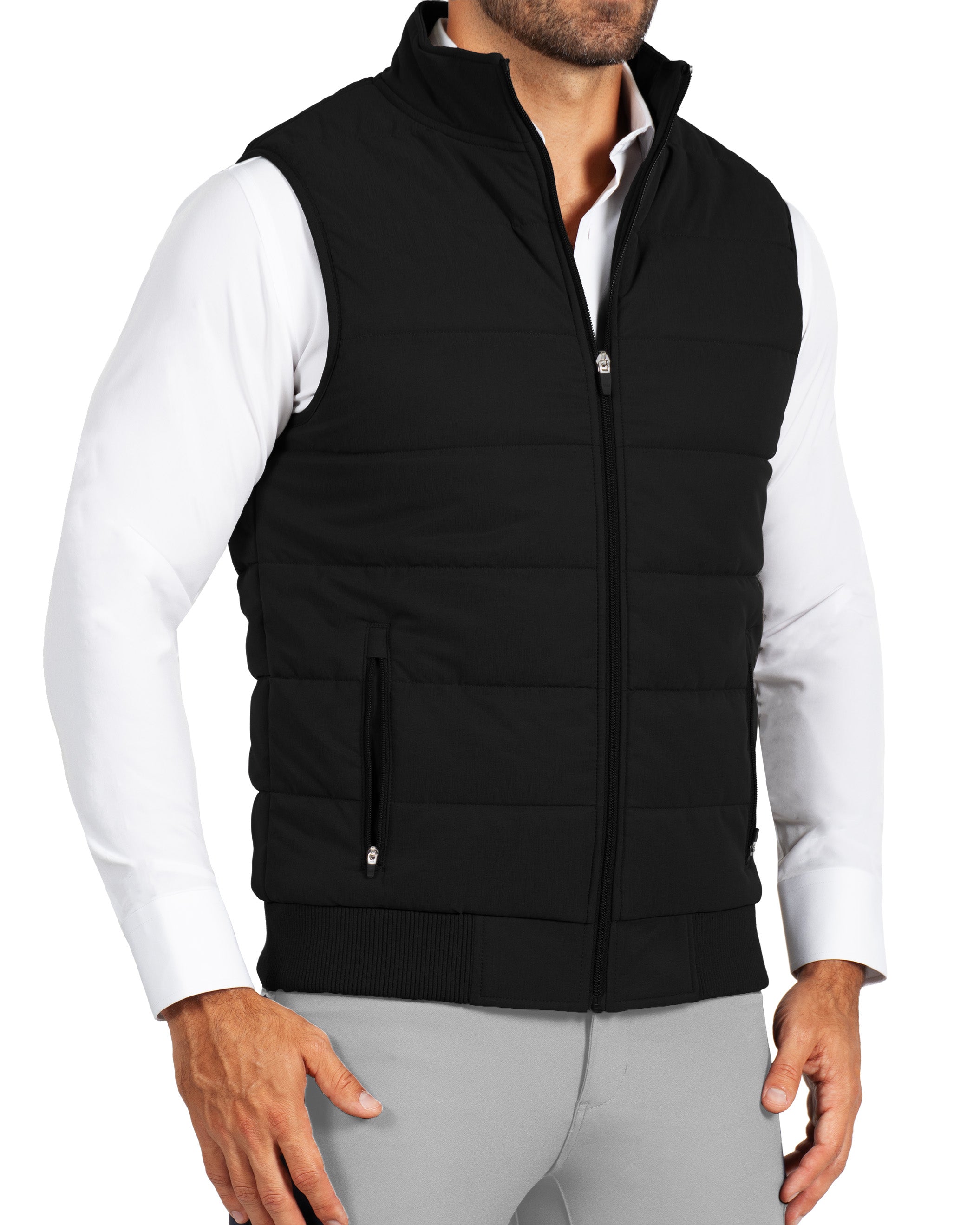 Down Vest - Black