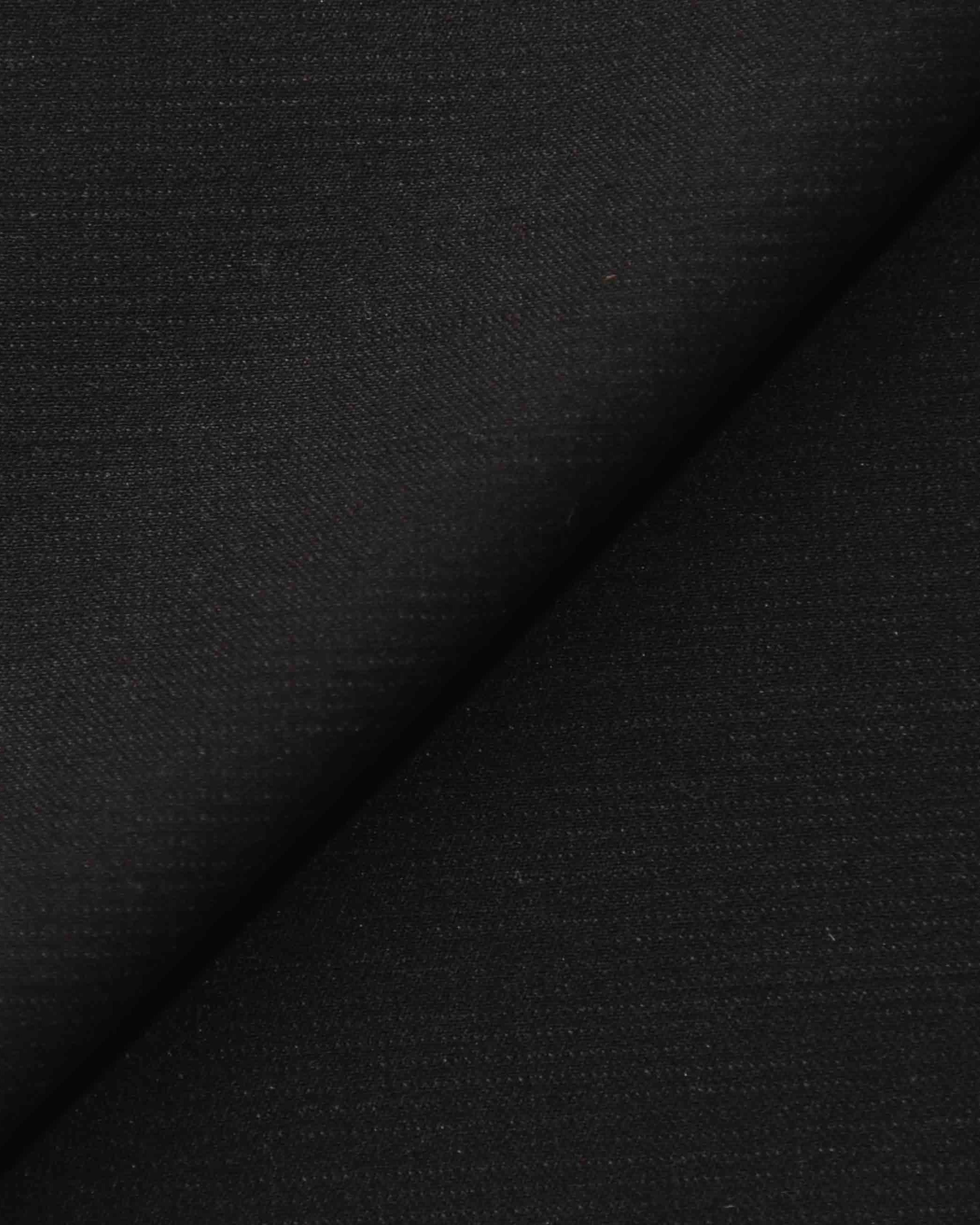 Athletic Fit Stretch Suit - Heathered Black