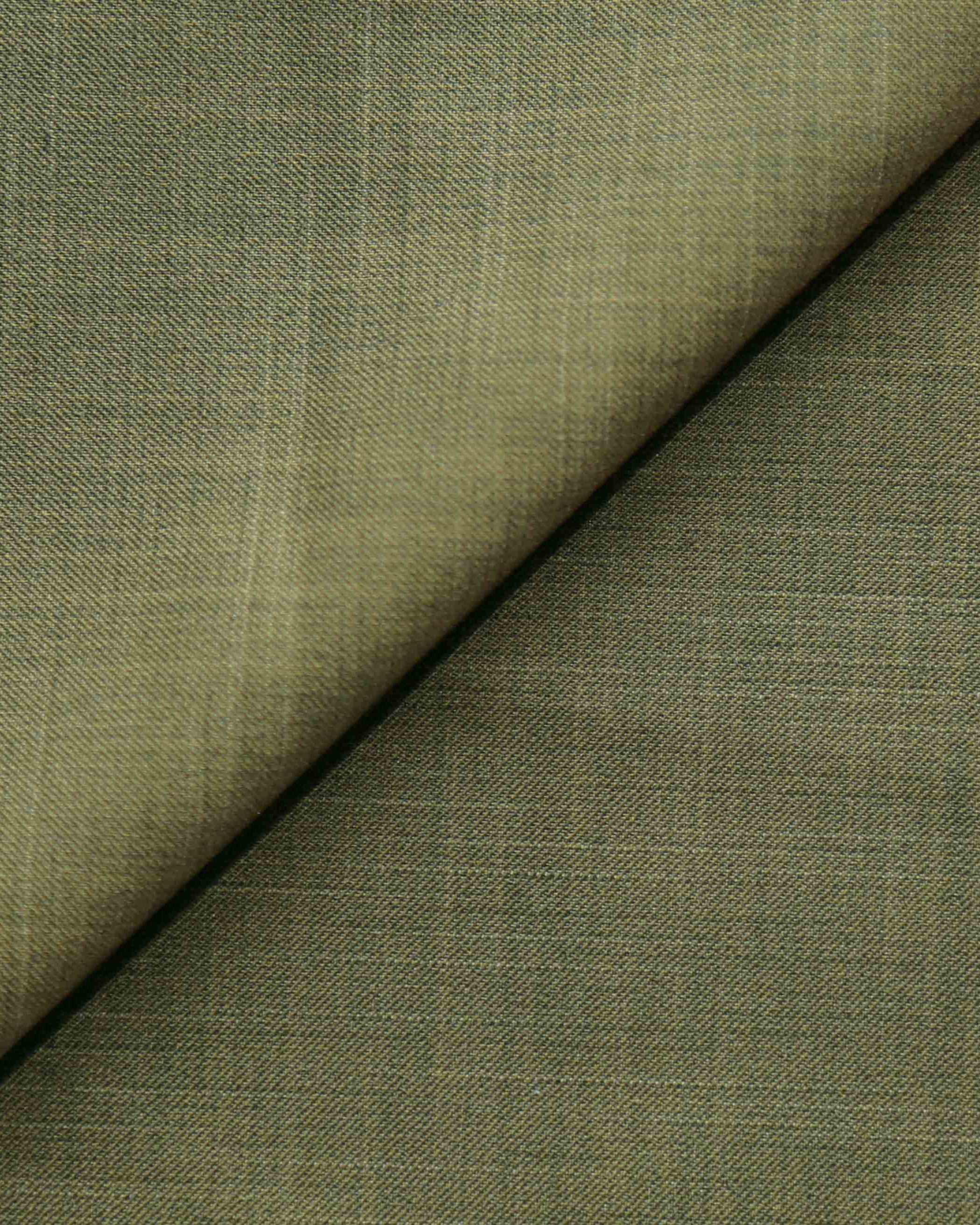 Athletic Fit Stretch Suit - Heathered Forest Green