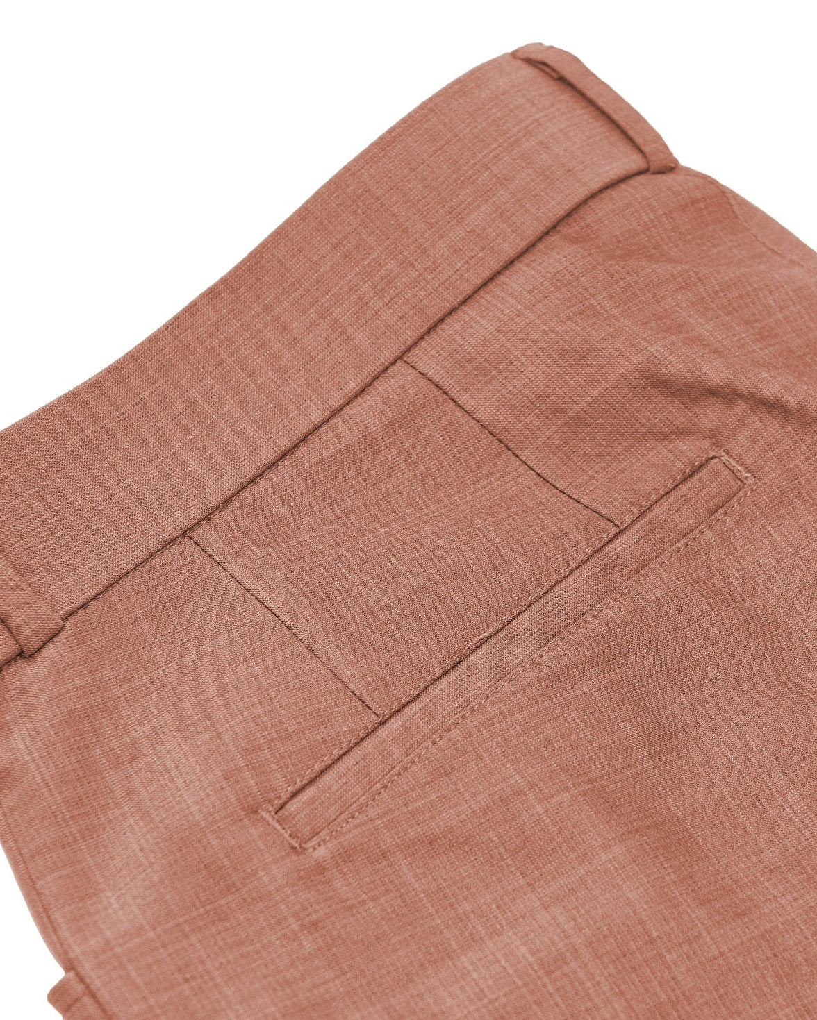 Athletic Fit Stretch Suit - Heathered Salmon