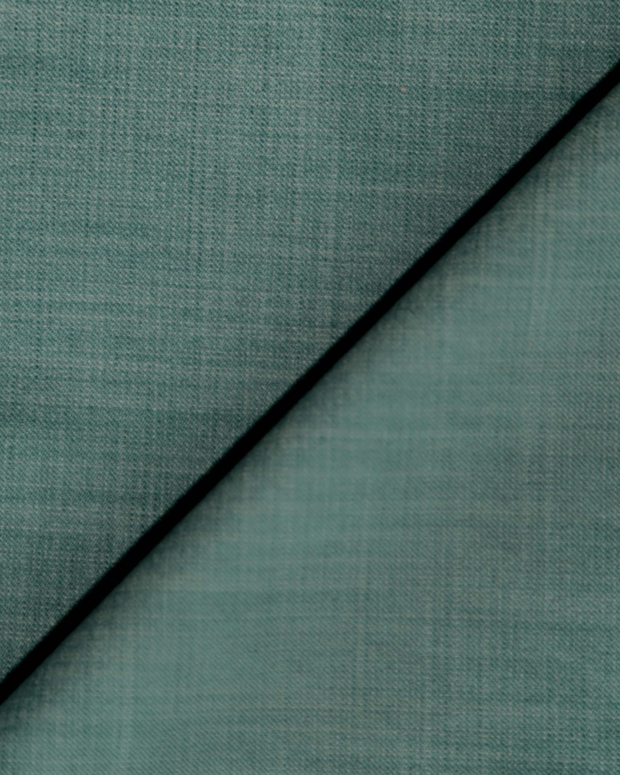 Athletic Fit Stretch Suit - Heathered Sea Green