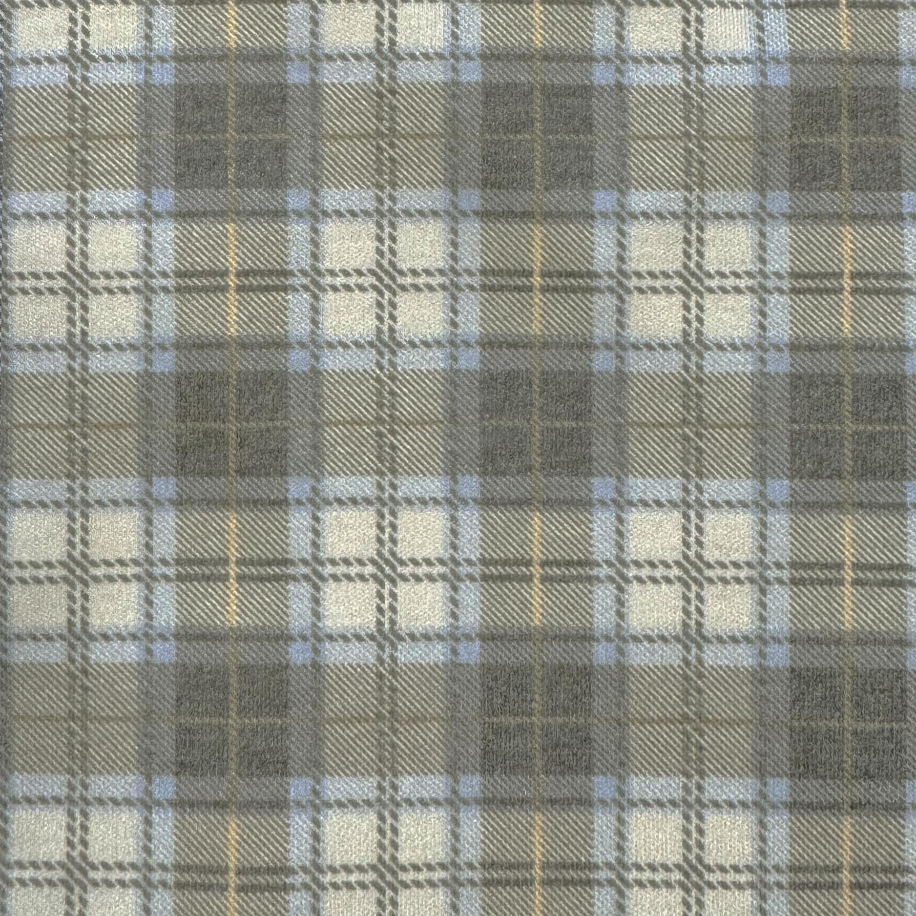 "The Edison" Olive, Light Blue, & White Plaid