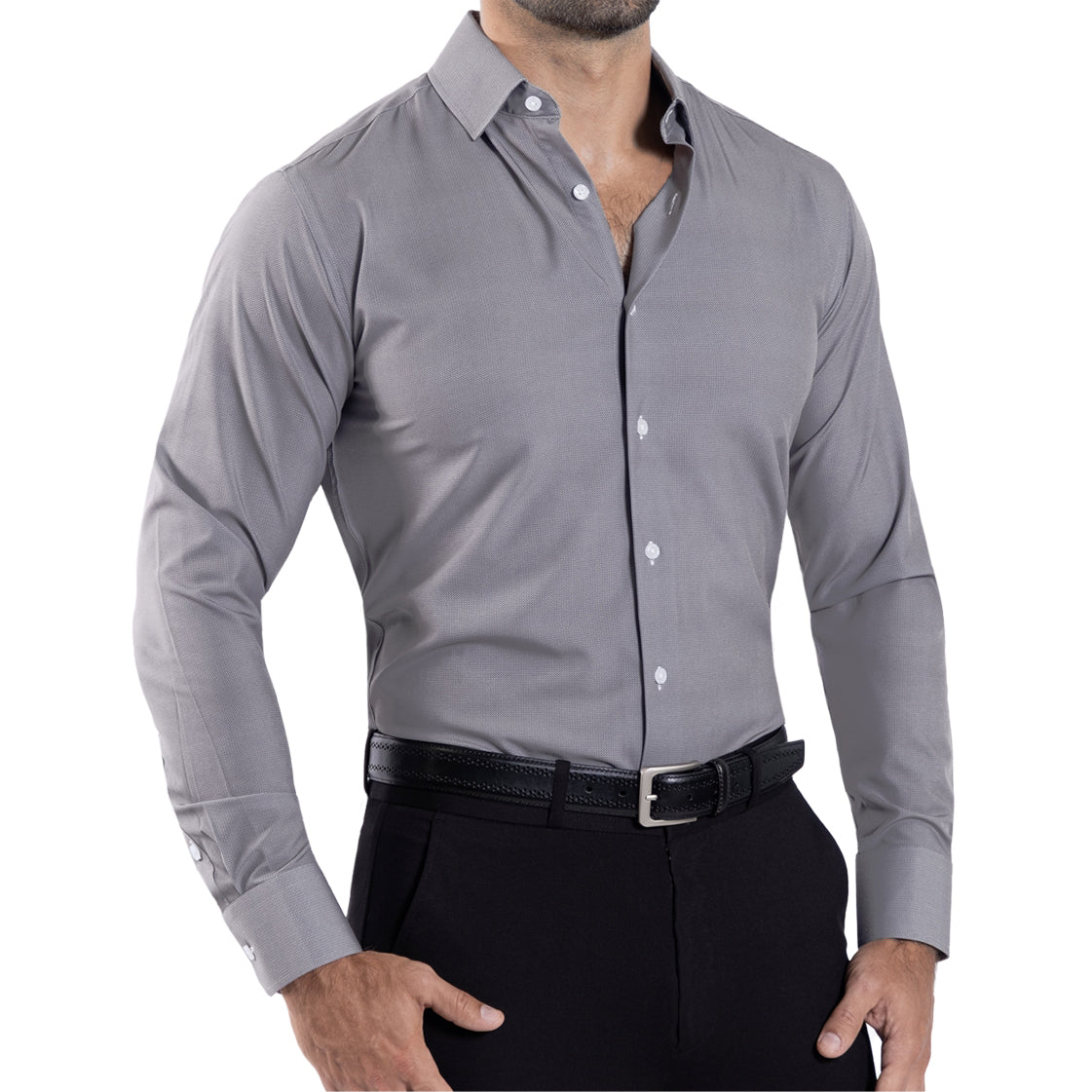 "The Mahoney" Dark Grey Weave