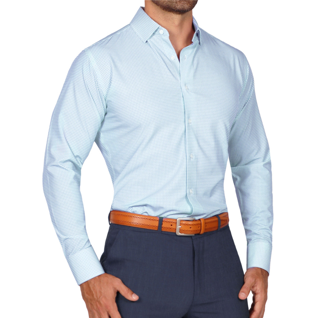 "The Nash" Baby Blue Gingham